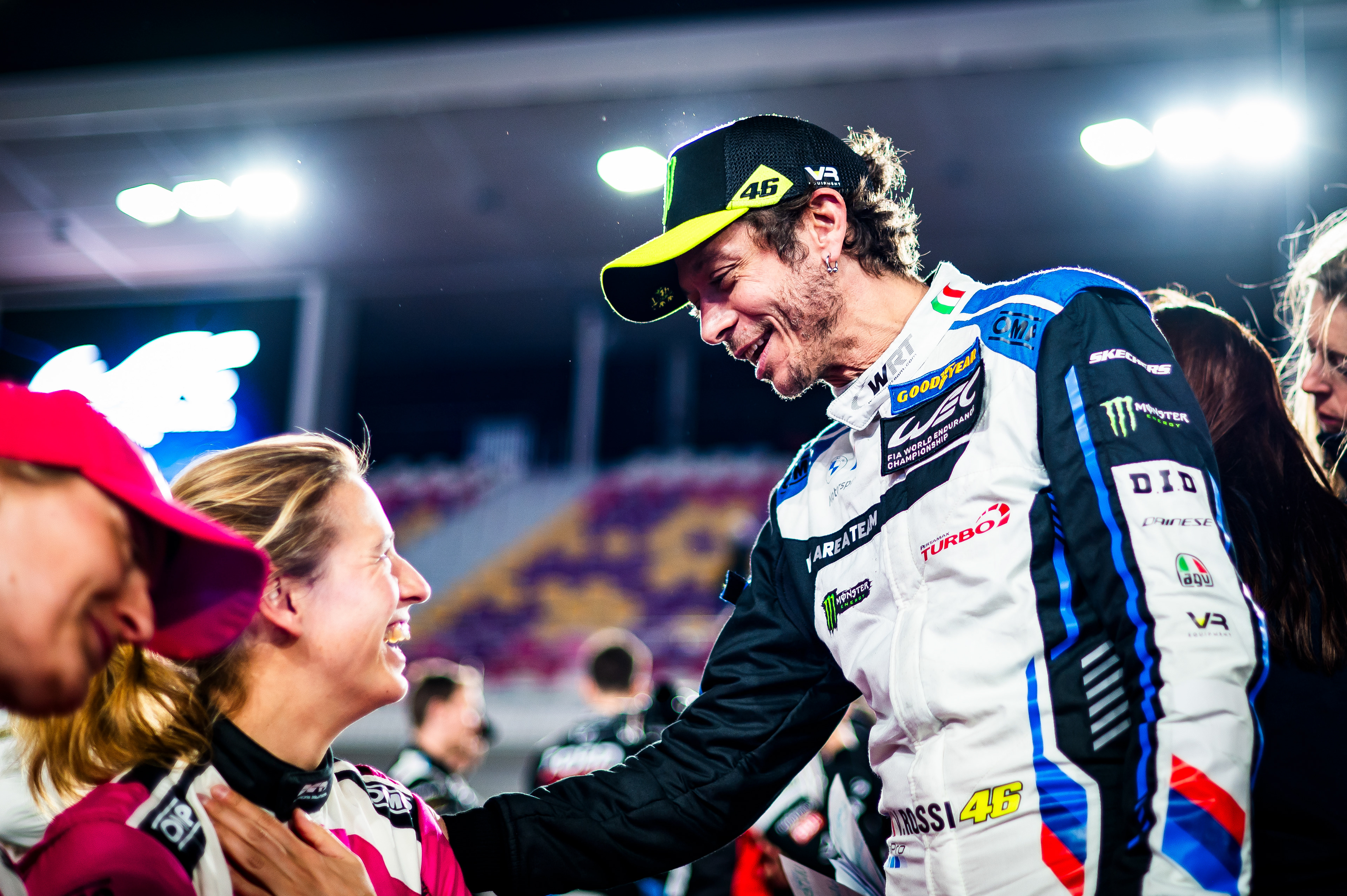 Sarah Bovy x Valentino Rossi