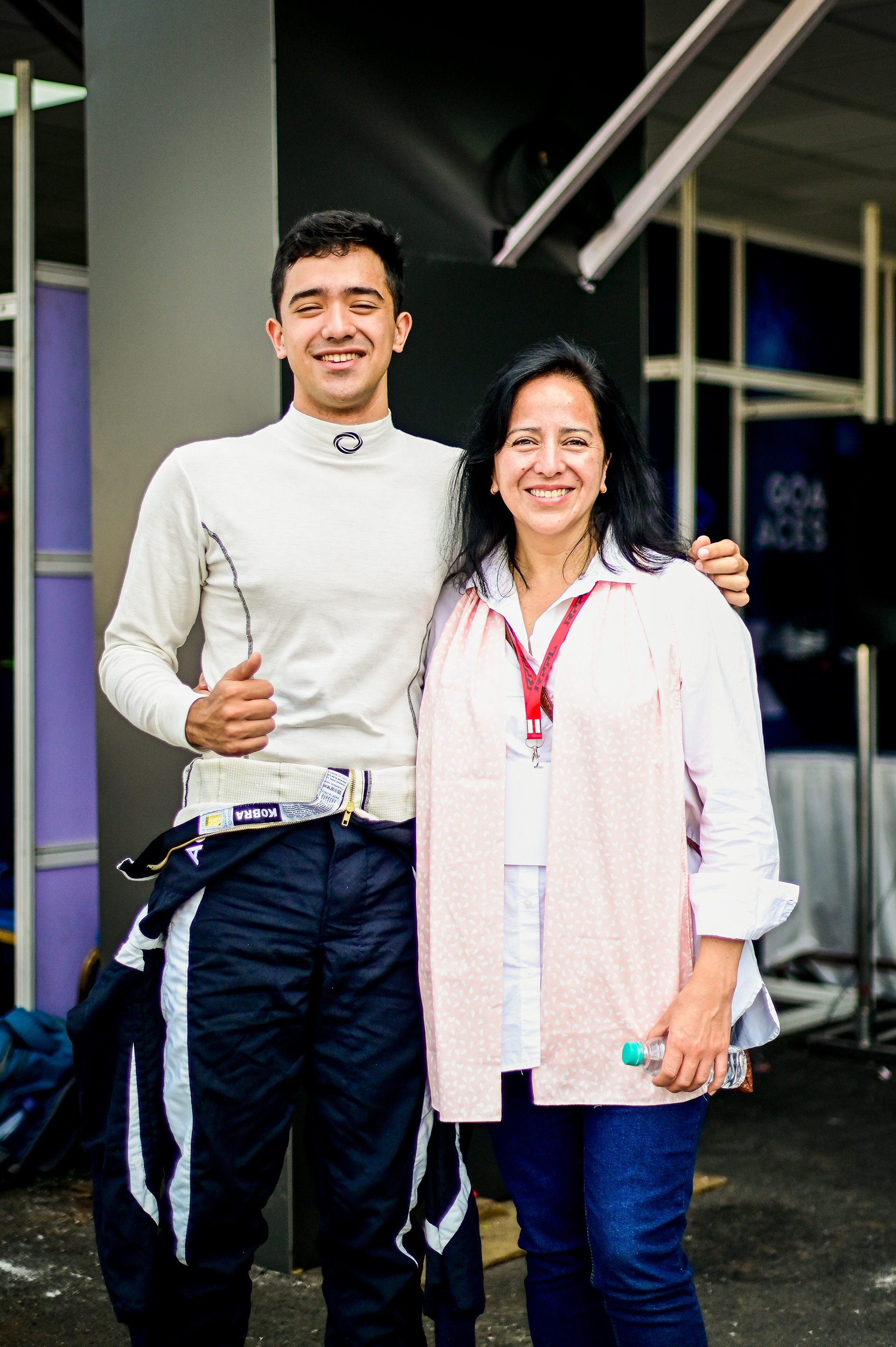 Amir Sayed and his Mom