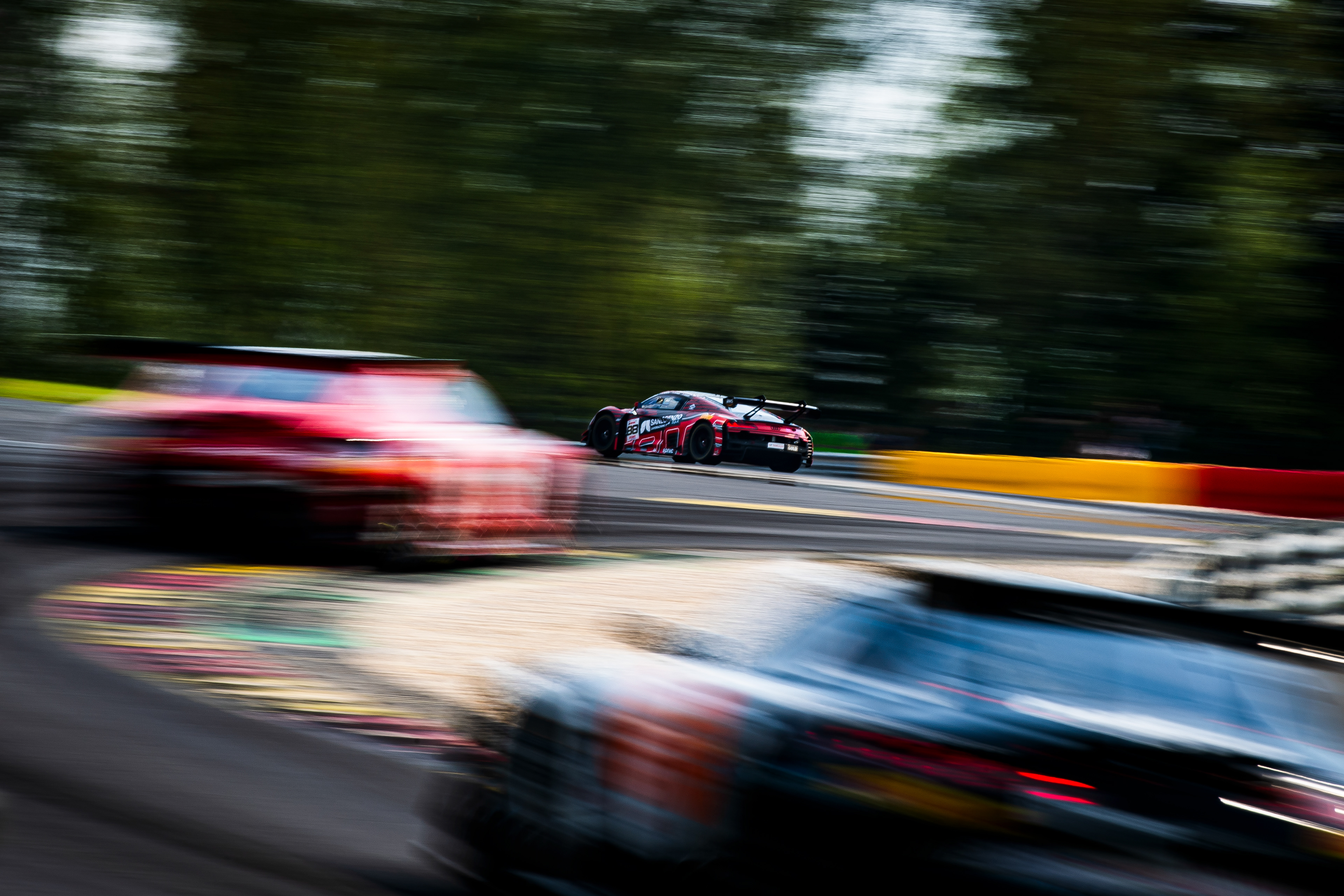 #88 Tresor Attempto Racing Audi R8 LMS GT3 EVO II: Lorenzo Ferrari, Lorenzo Patrese, Leonardo Moncini