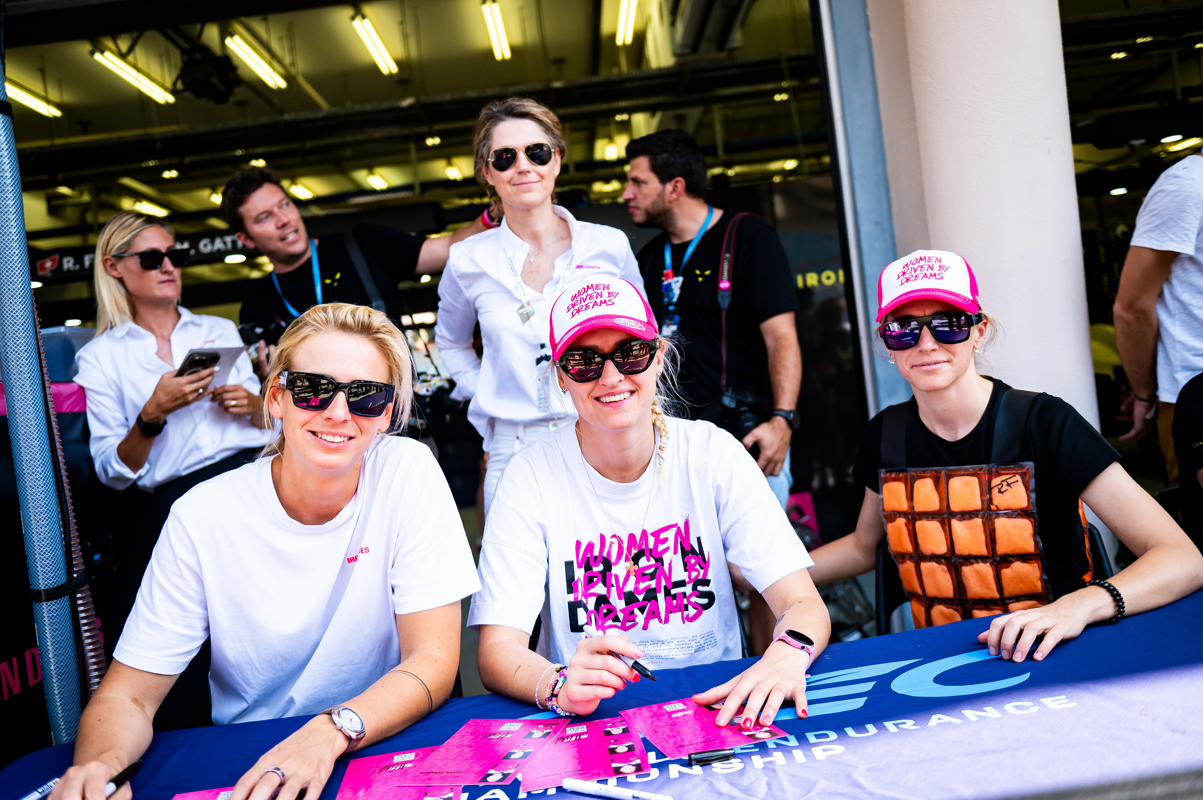 #85 Iron Dames Lamborghini Huracan LMGT3 Evo2: Sarah Bovy, Rahel Frey, Michelle Gatting