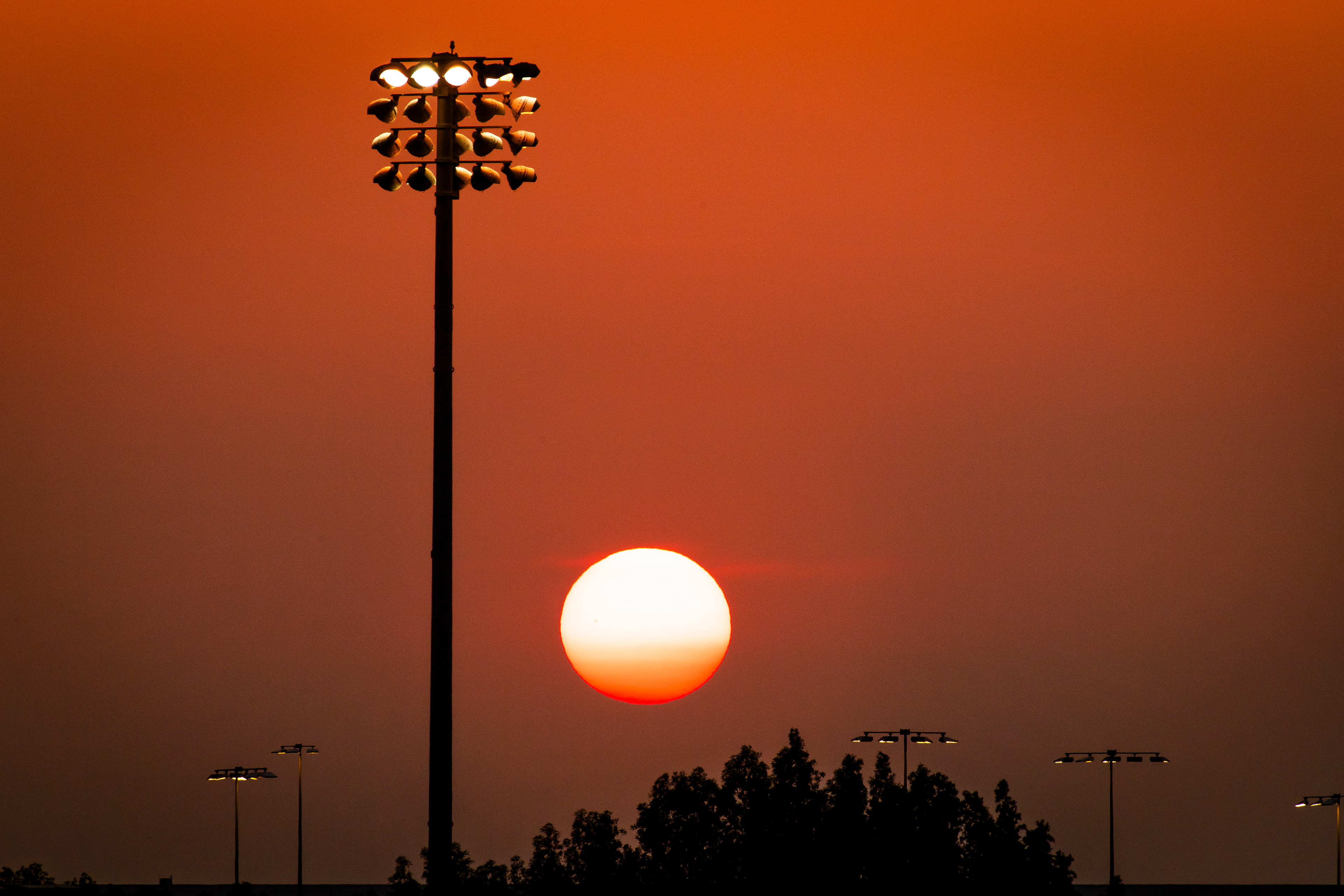 Sunset - Bahrain International Circuit