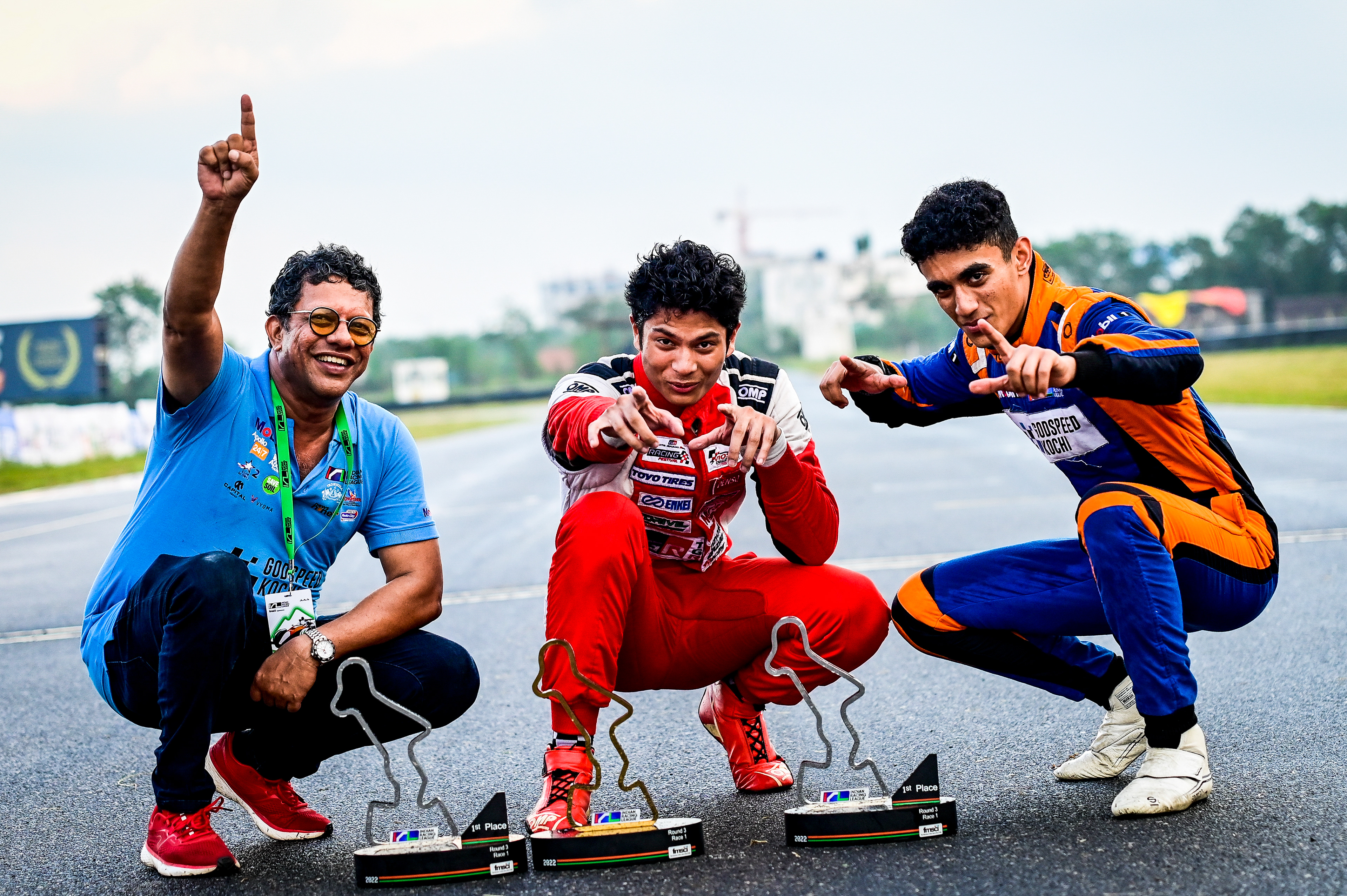 Joseph, Alister and Nikhil