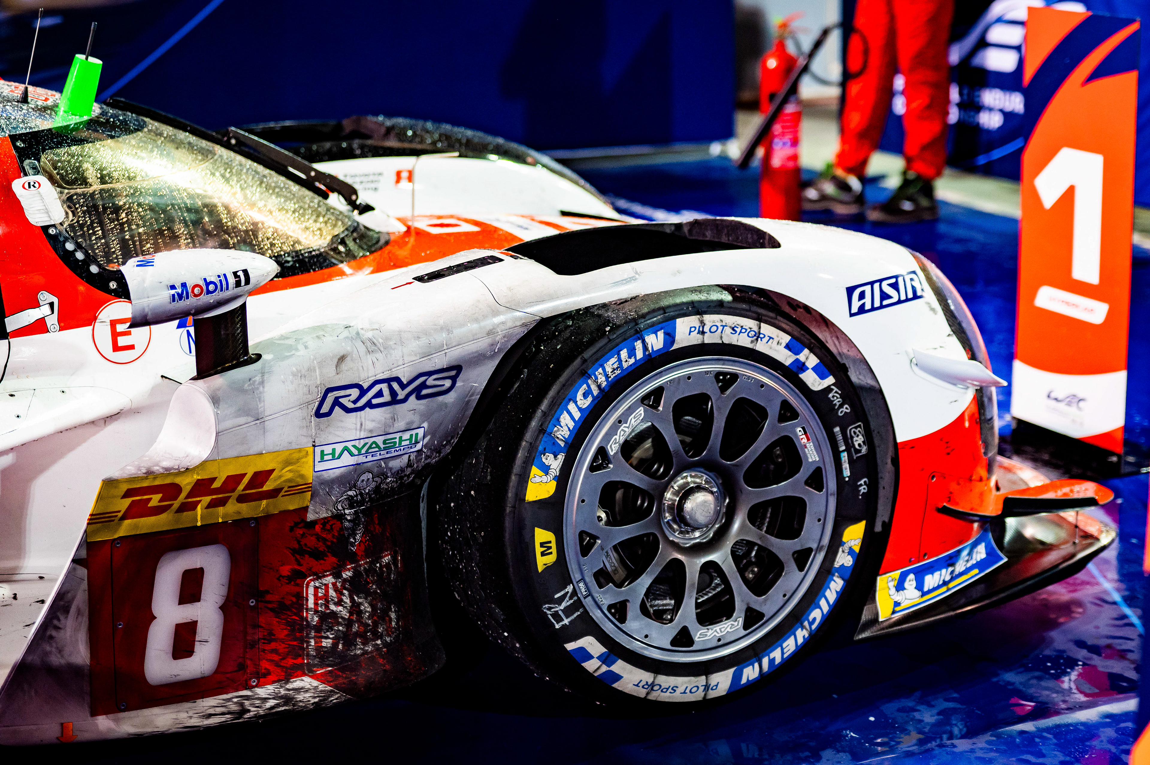 TGR GR010 No.8 in Parc Férme