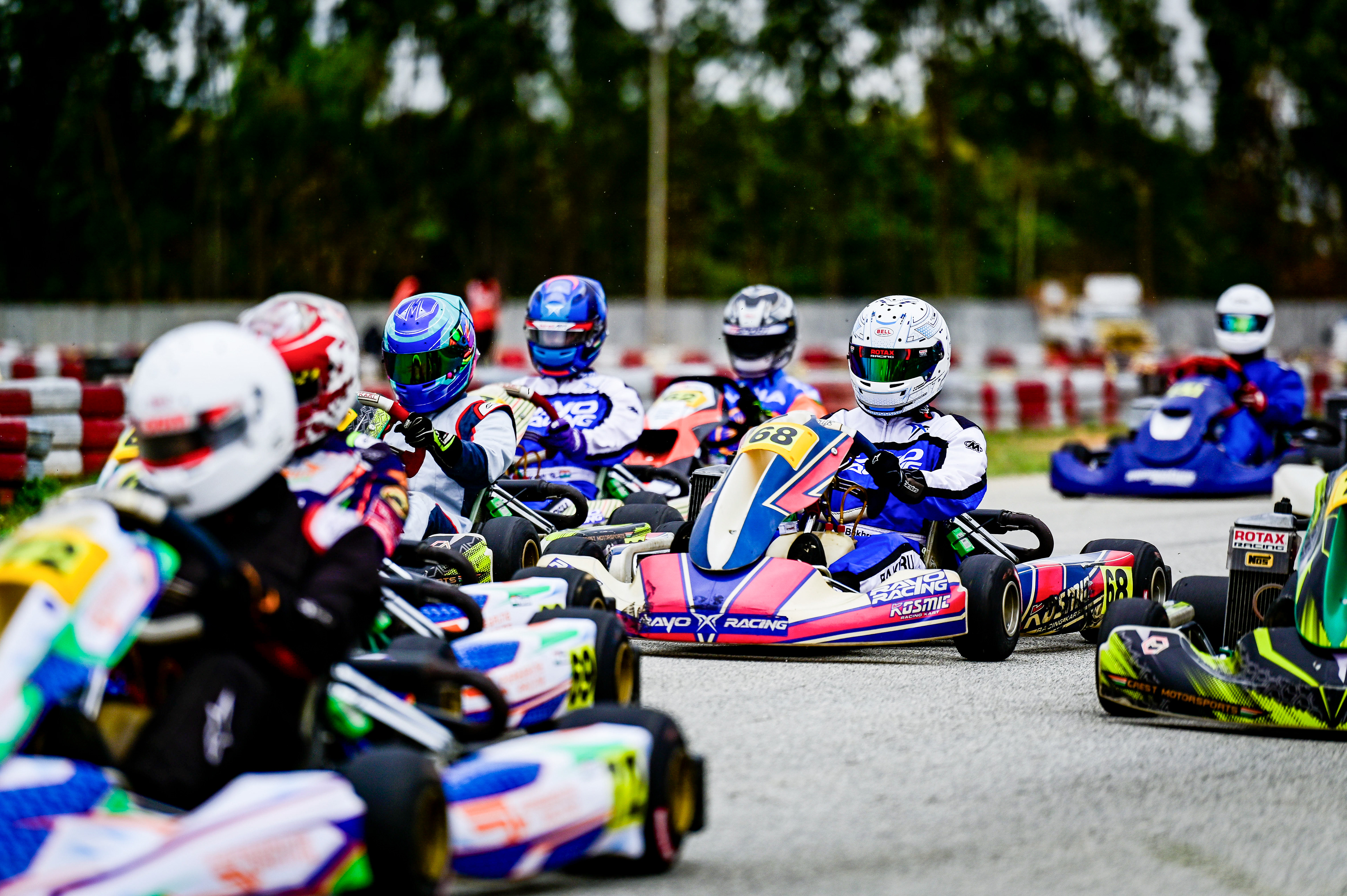 Team Rayo Racing at Race Start.