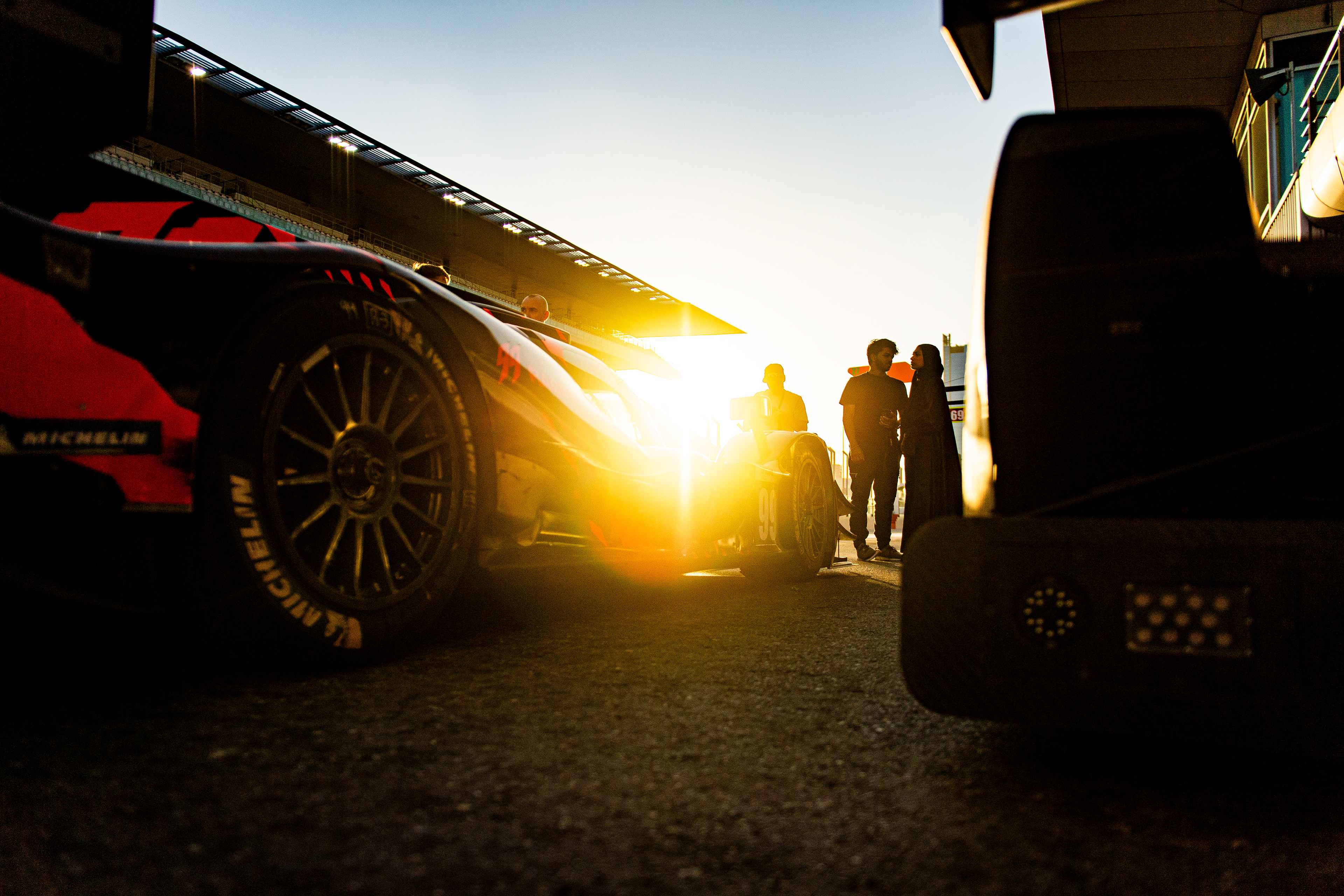 #99 99 RACING of Al Harty Ahmad, Nikita Mazepin, Louis Deletraz