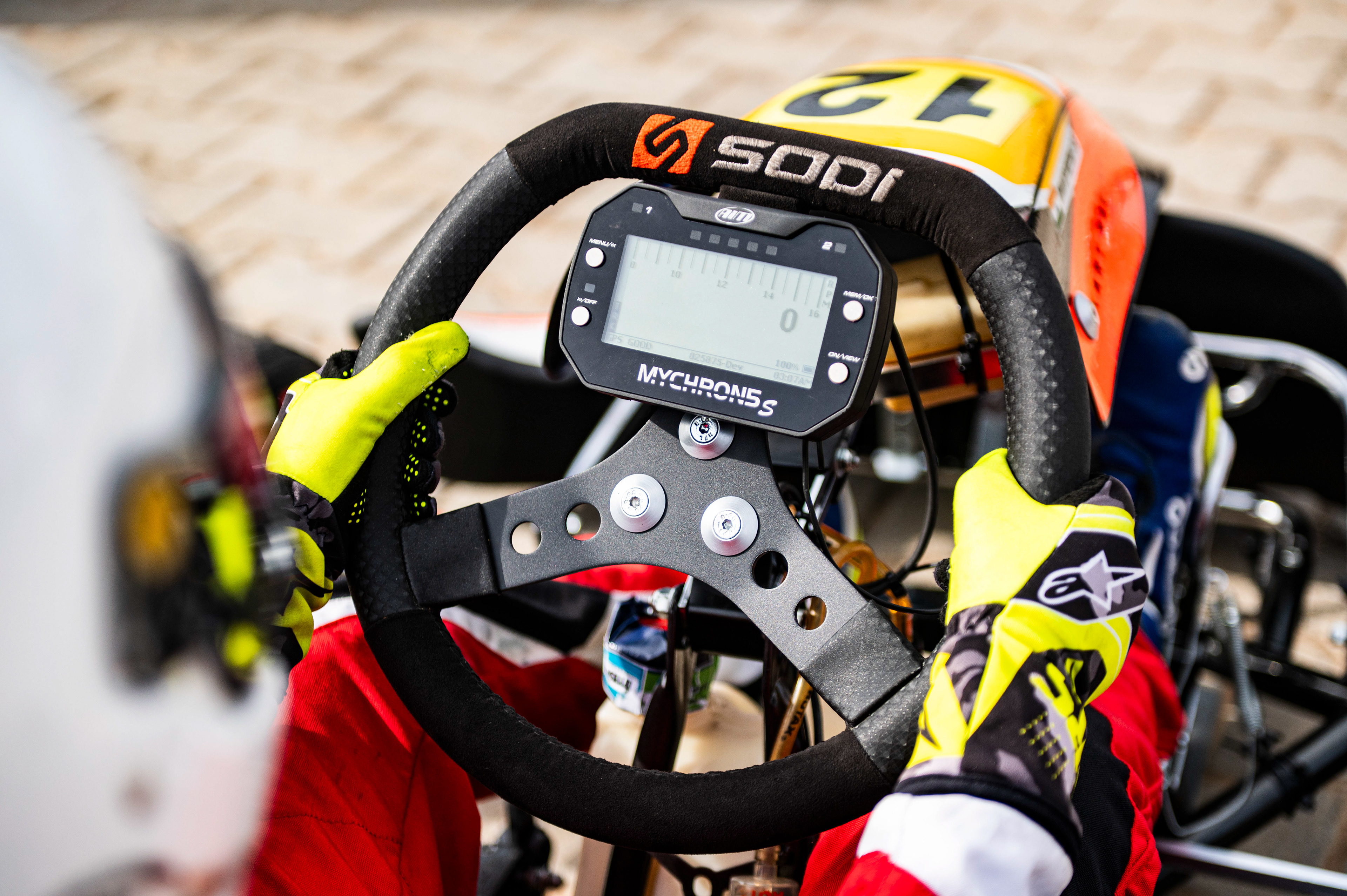 Rivaan Dev Steering Wheel.