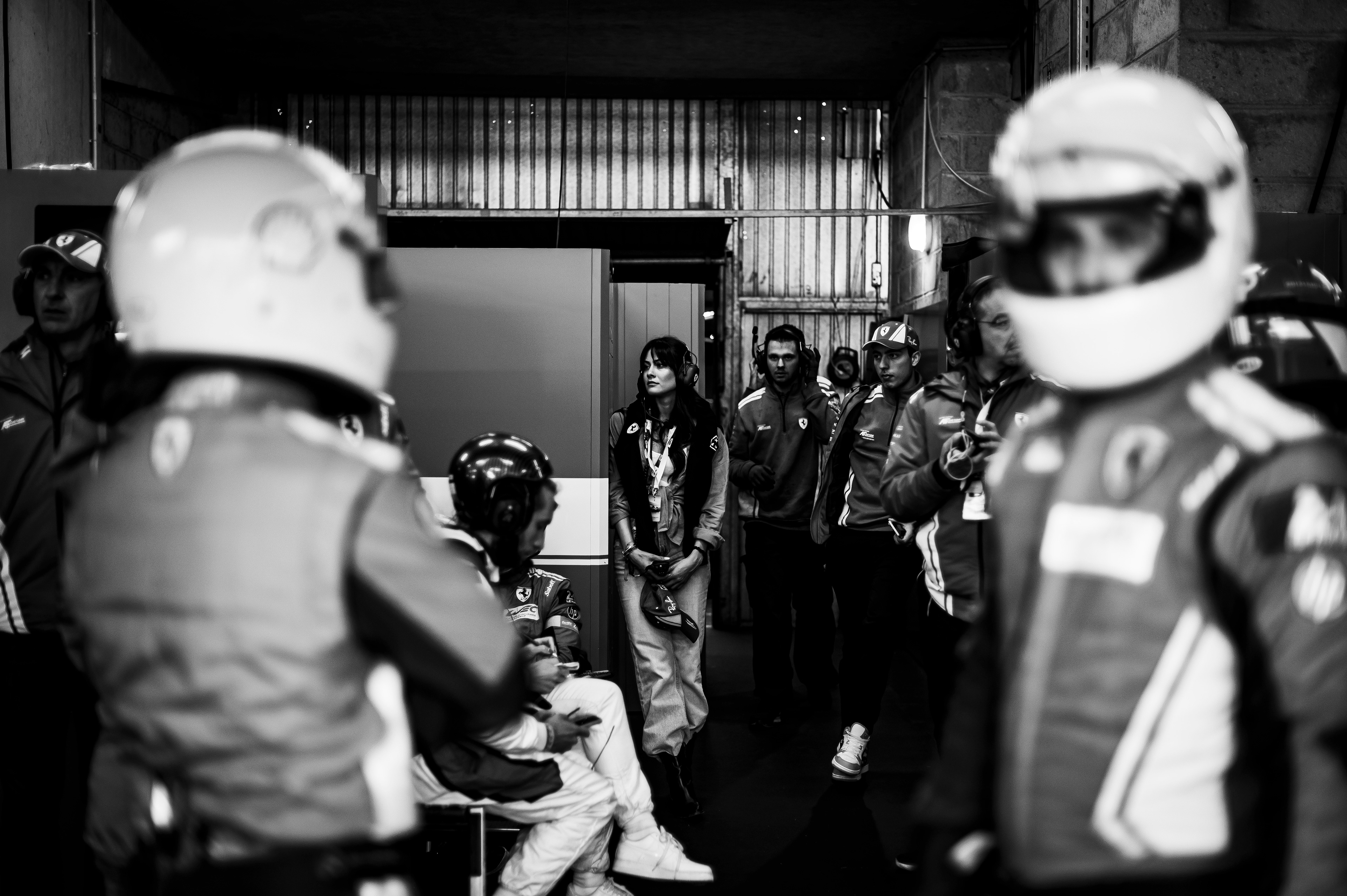 #50 Ferrari AF Corse Ferrari 499P: Antonio Fuoco, Miguel Molina, Nicklas Nielsen Pit