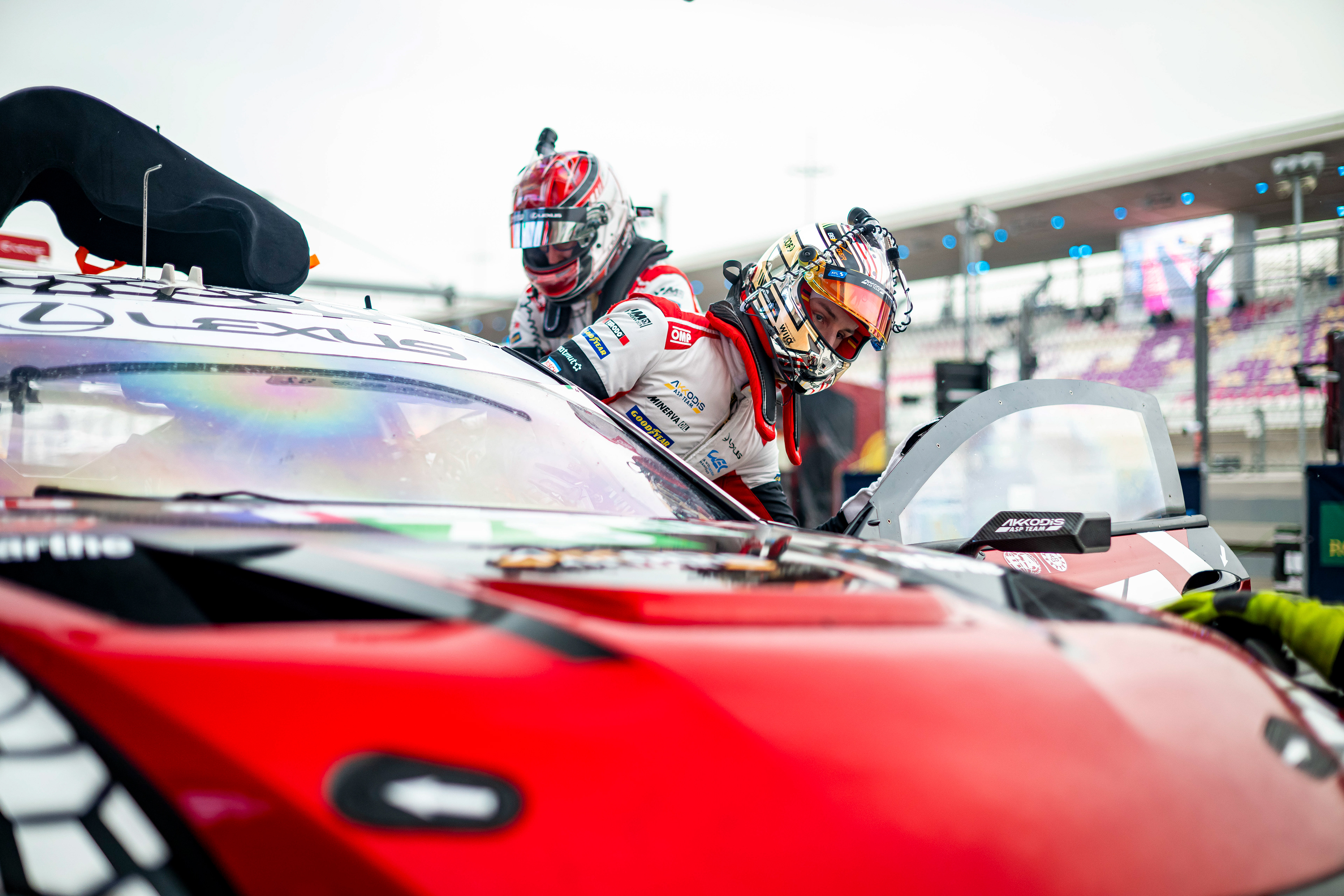 #87 Akkodis ASP Team Lexus Rc F LMGT3: Petru Umbrarescu, Clemens Schmid, Jose Maria Lopez © 2024-2025 Shameem Fahath