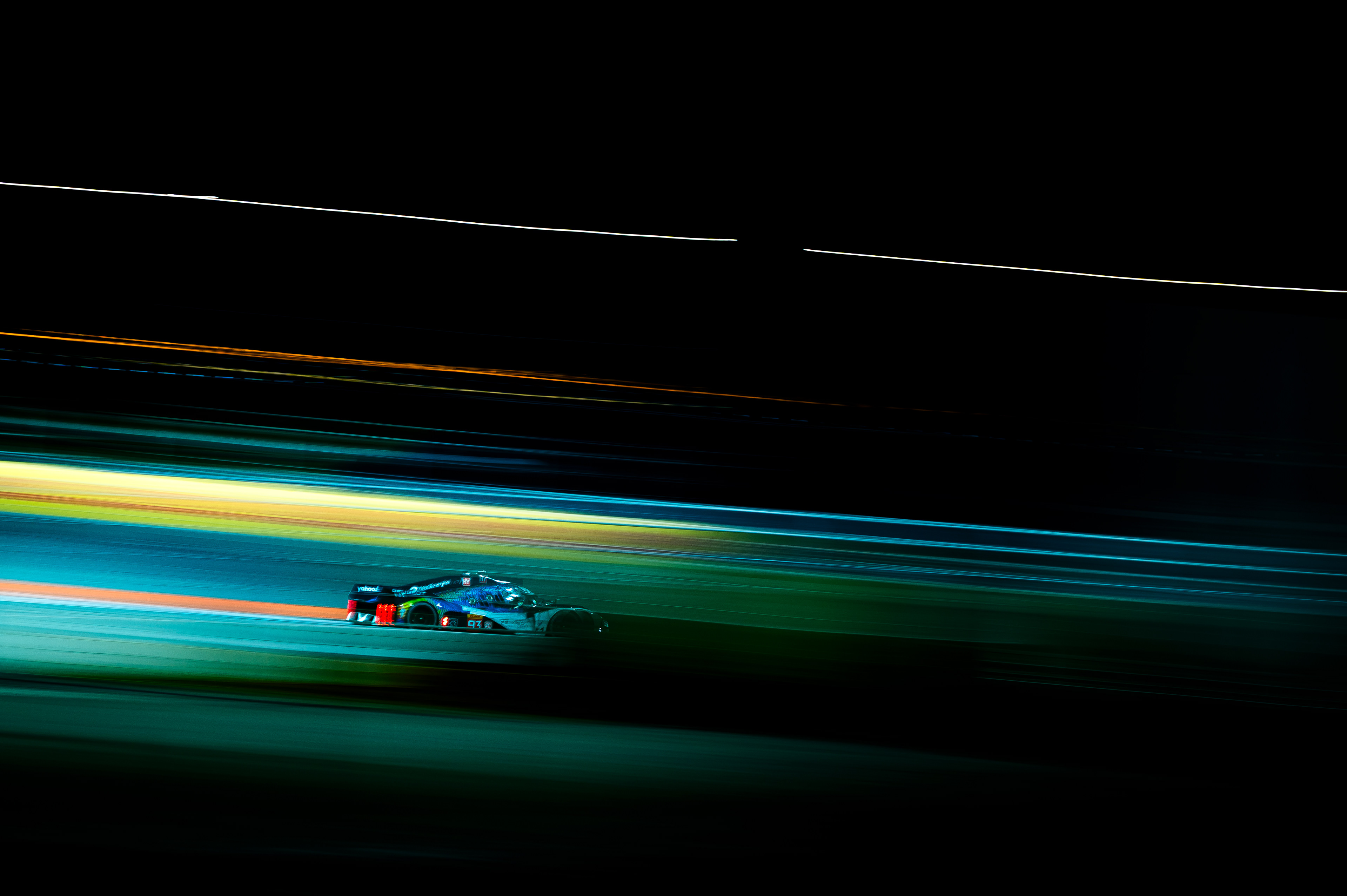 #93 PEUGEOT TOTALENERGIES FRA M Peugeot 9X8 of Mikkel Jensen, Nico Müller, Jean-Eric Vergne 