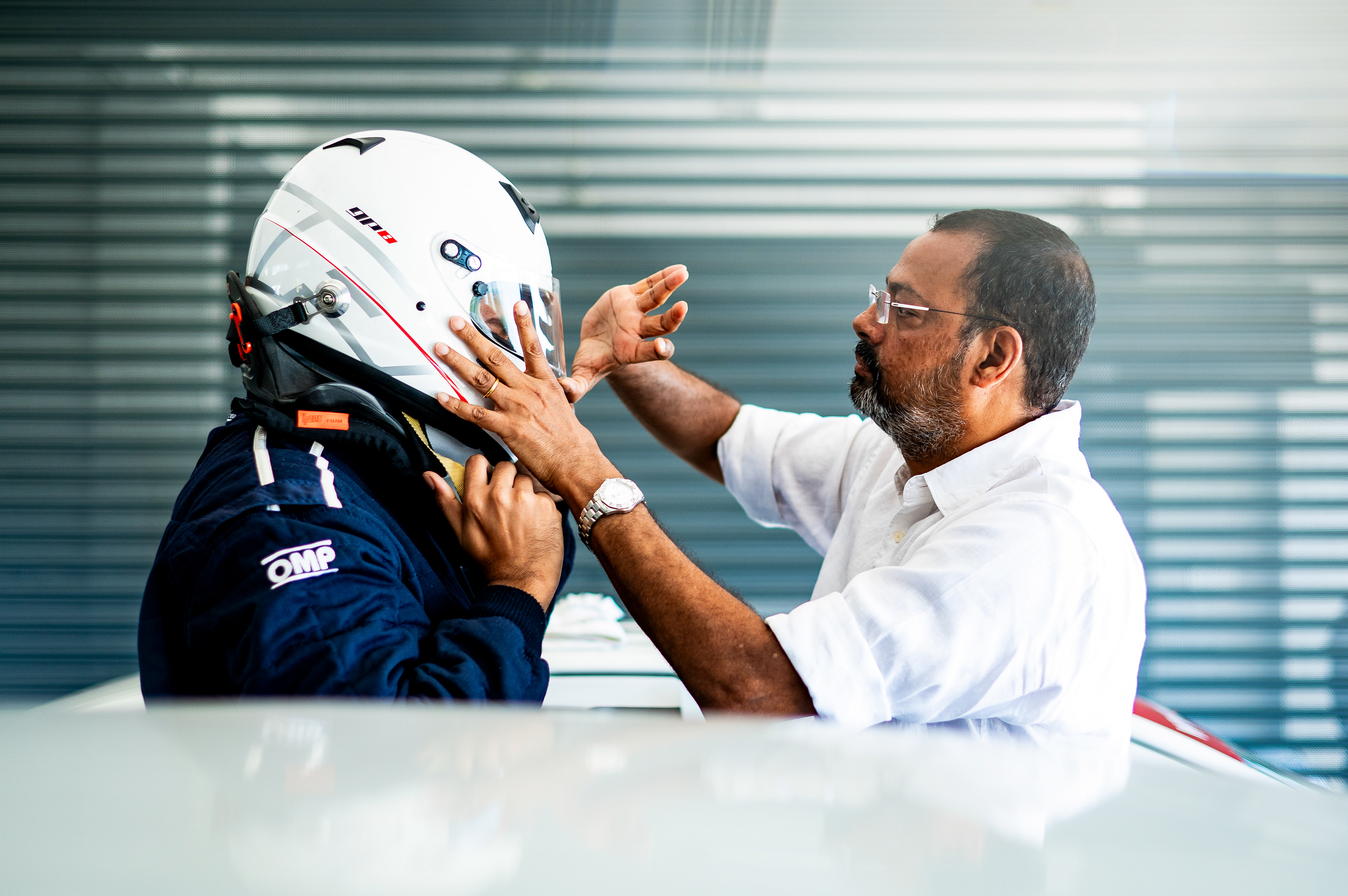Anirudha & Father Aravind