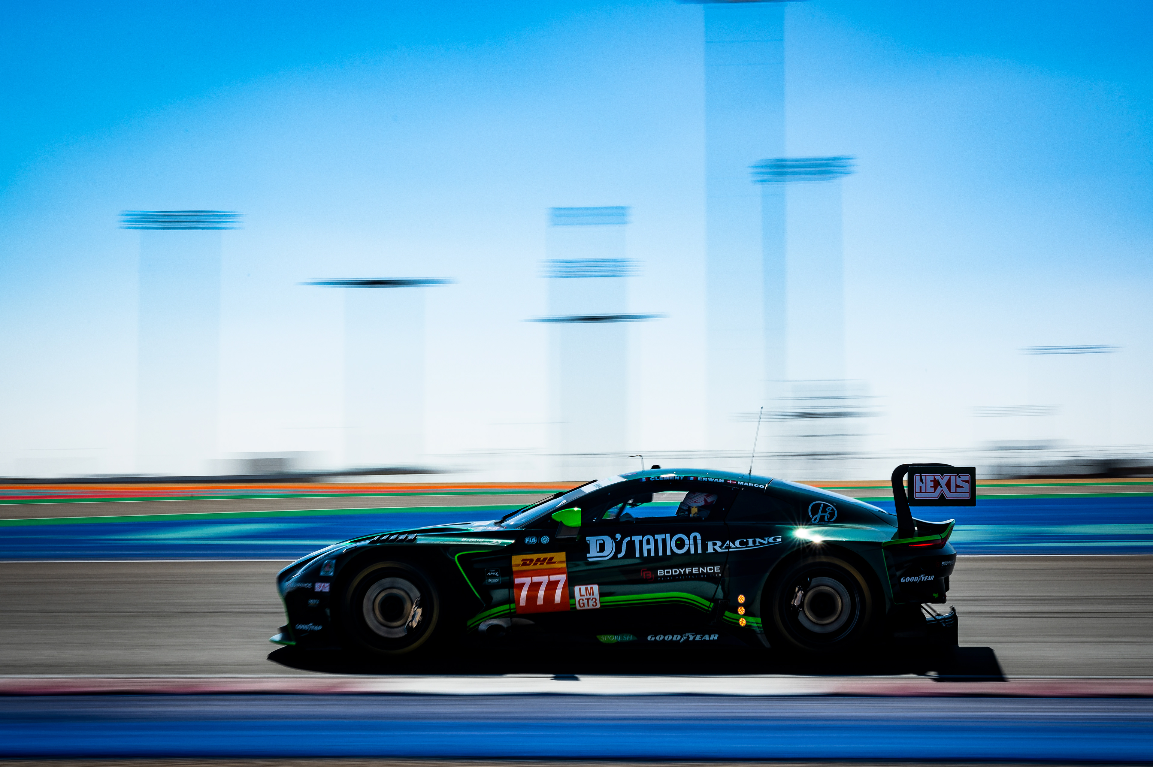 #777 D'STATION RACING JPN G Aston Martin Vantage AMR LMGT3 of Clément Mateu, Erwan Bastard, Marco Sorensen 