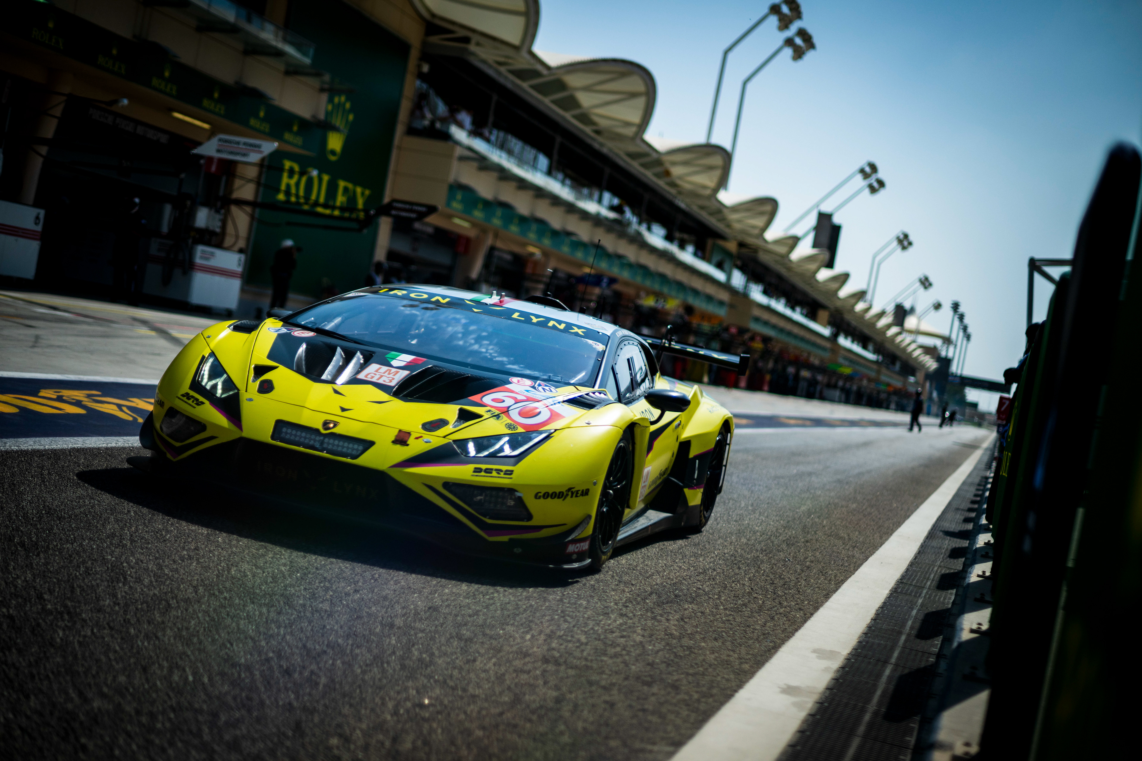#60 Iron Lynx Lamborghini Huracan LMGT3 Evo2: Claudio Schiavoni, Matteo Cressoni, Matteo Cairoli