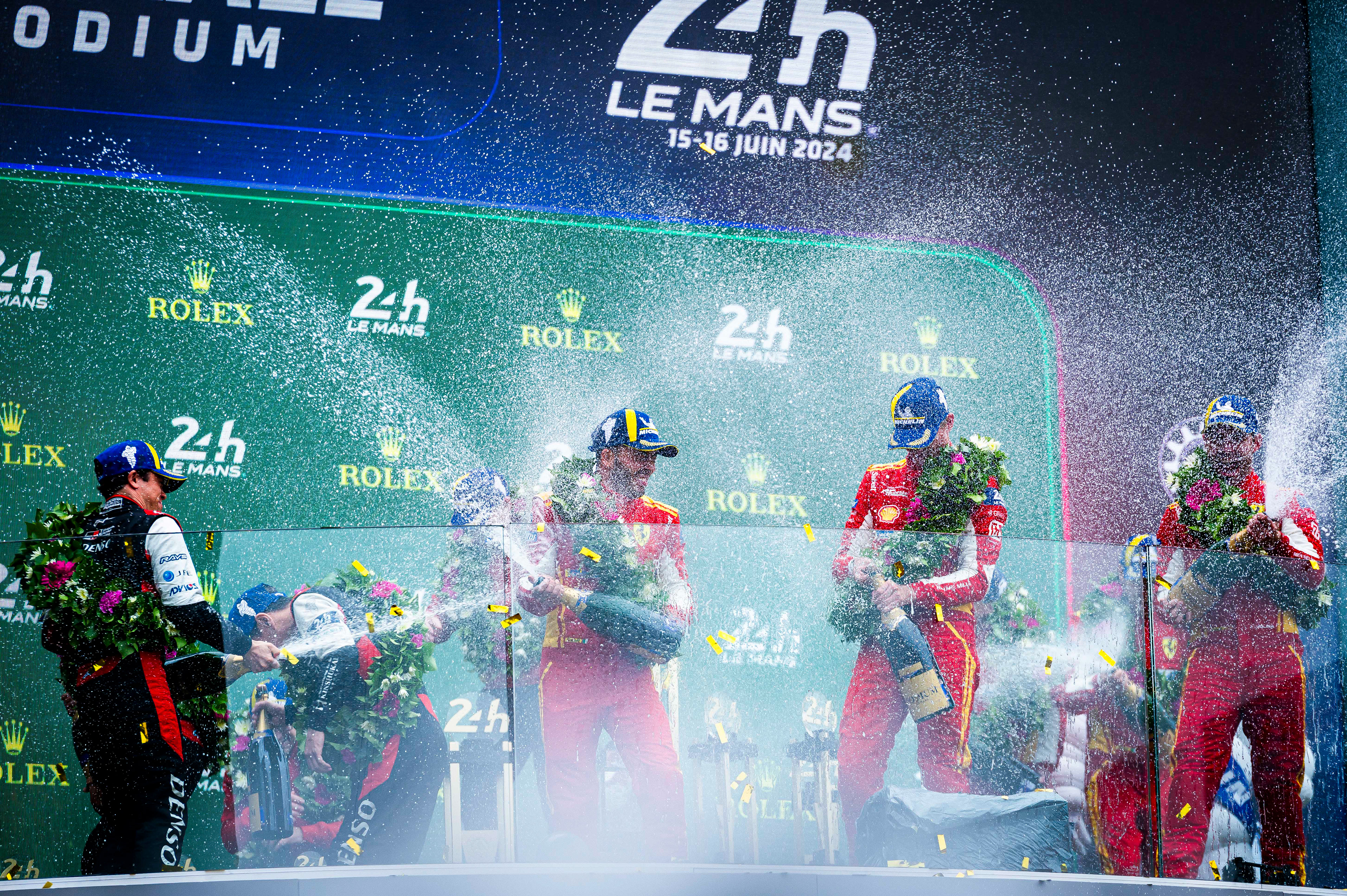 #50 Ferrari AF Corse Ferrari 499P: Antonio Fuoco, Miguel Molina, Nicklas Nielsen