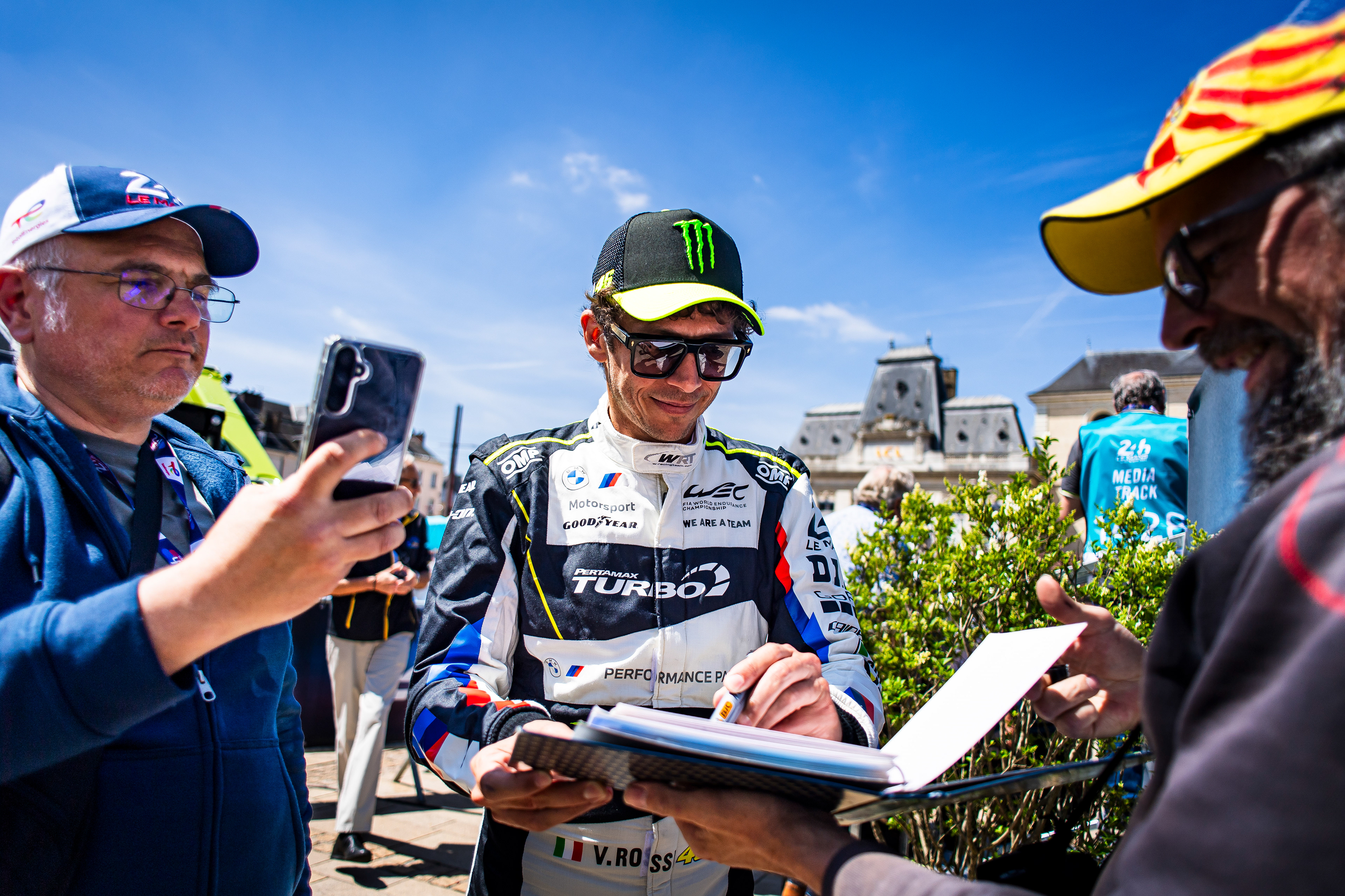 #46 Team WRT BMW M4 LMGT3: Valentino Rossi