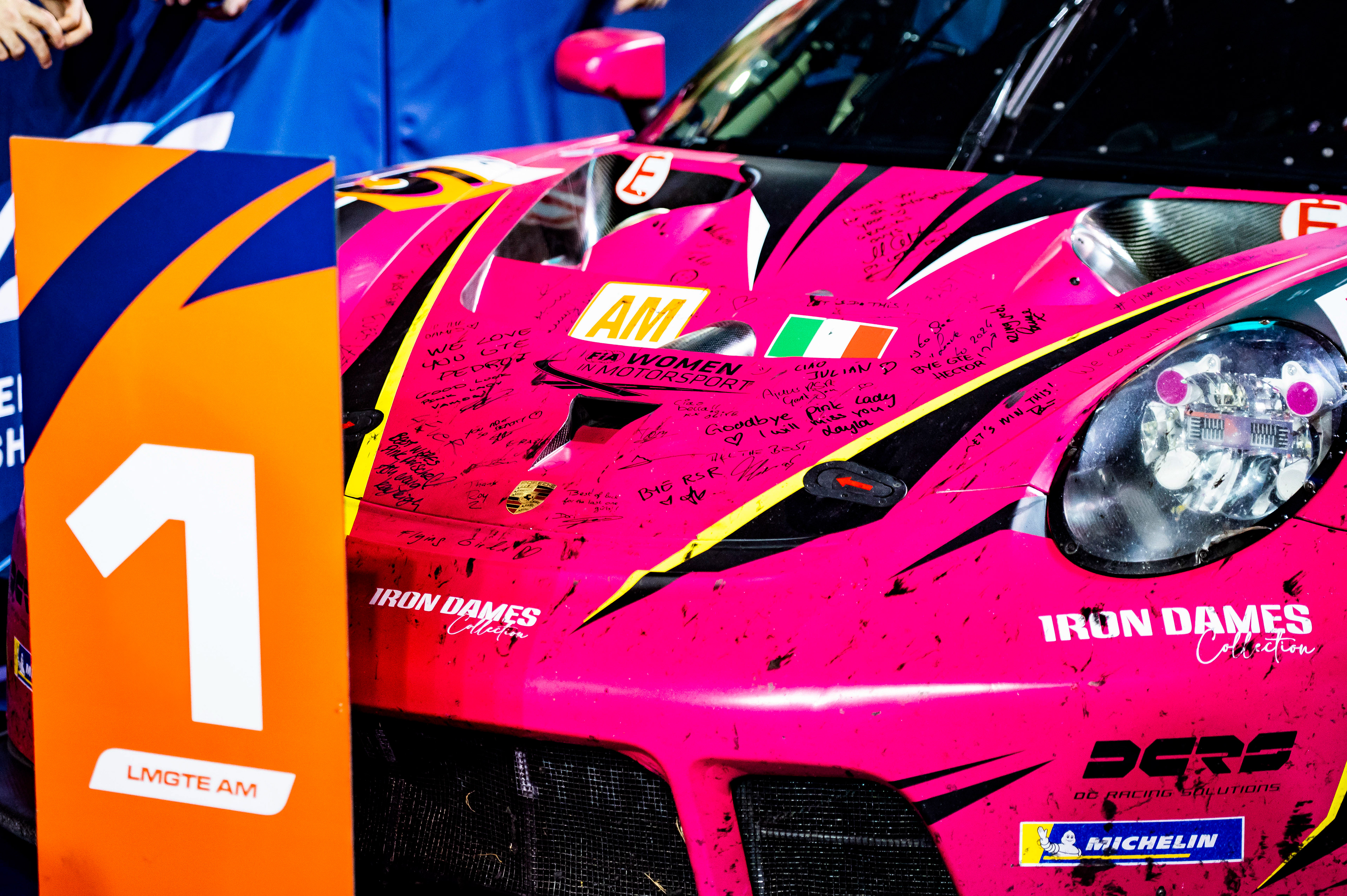 Iron Dames Winning GTE-Am Class