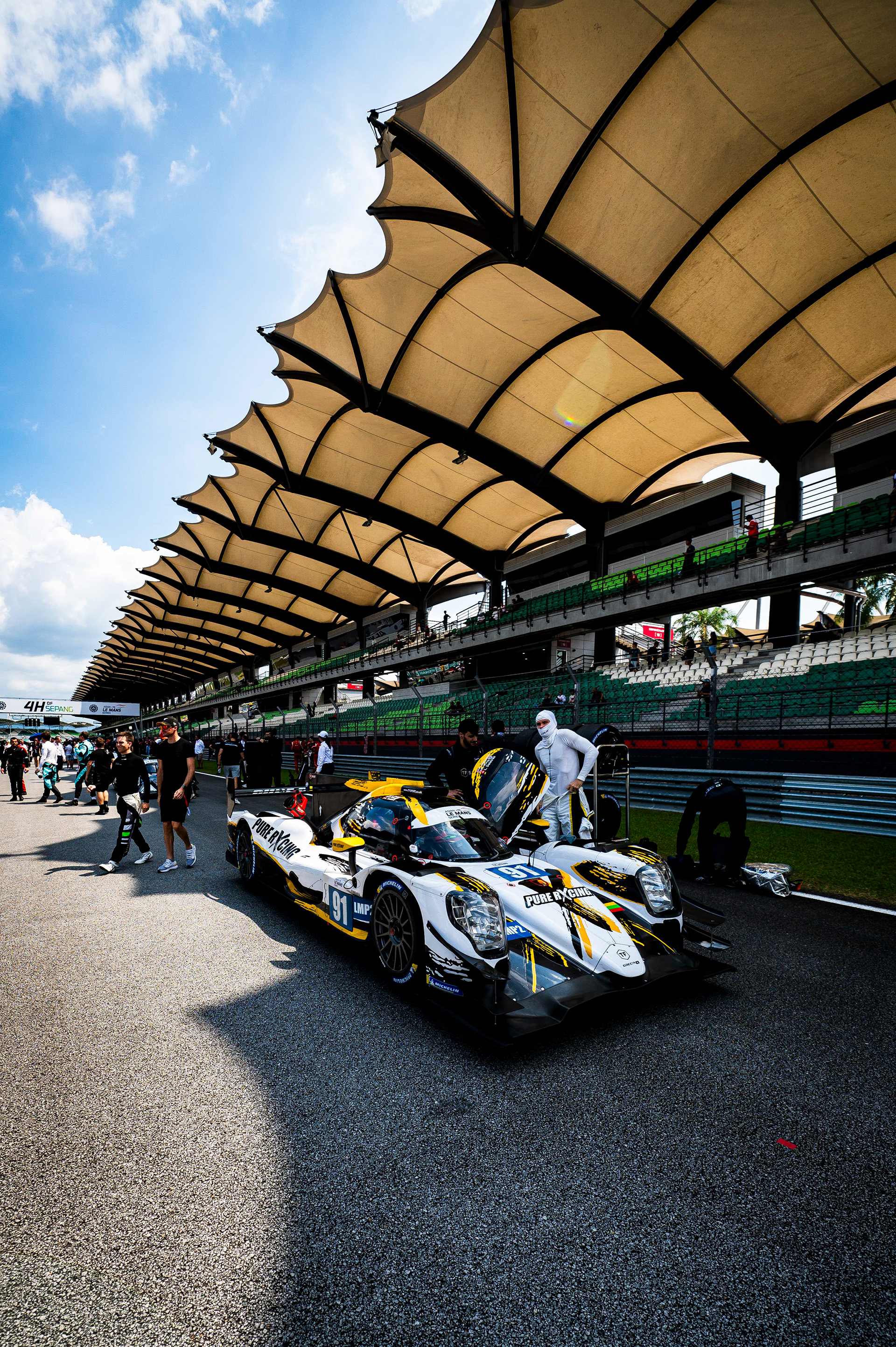 #91 Pure Rxcing Oreca 07 - Gibson: Aliaksandr Malykhin, Harry King, Louis Deletraz