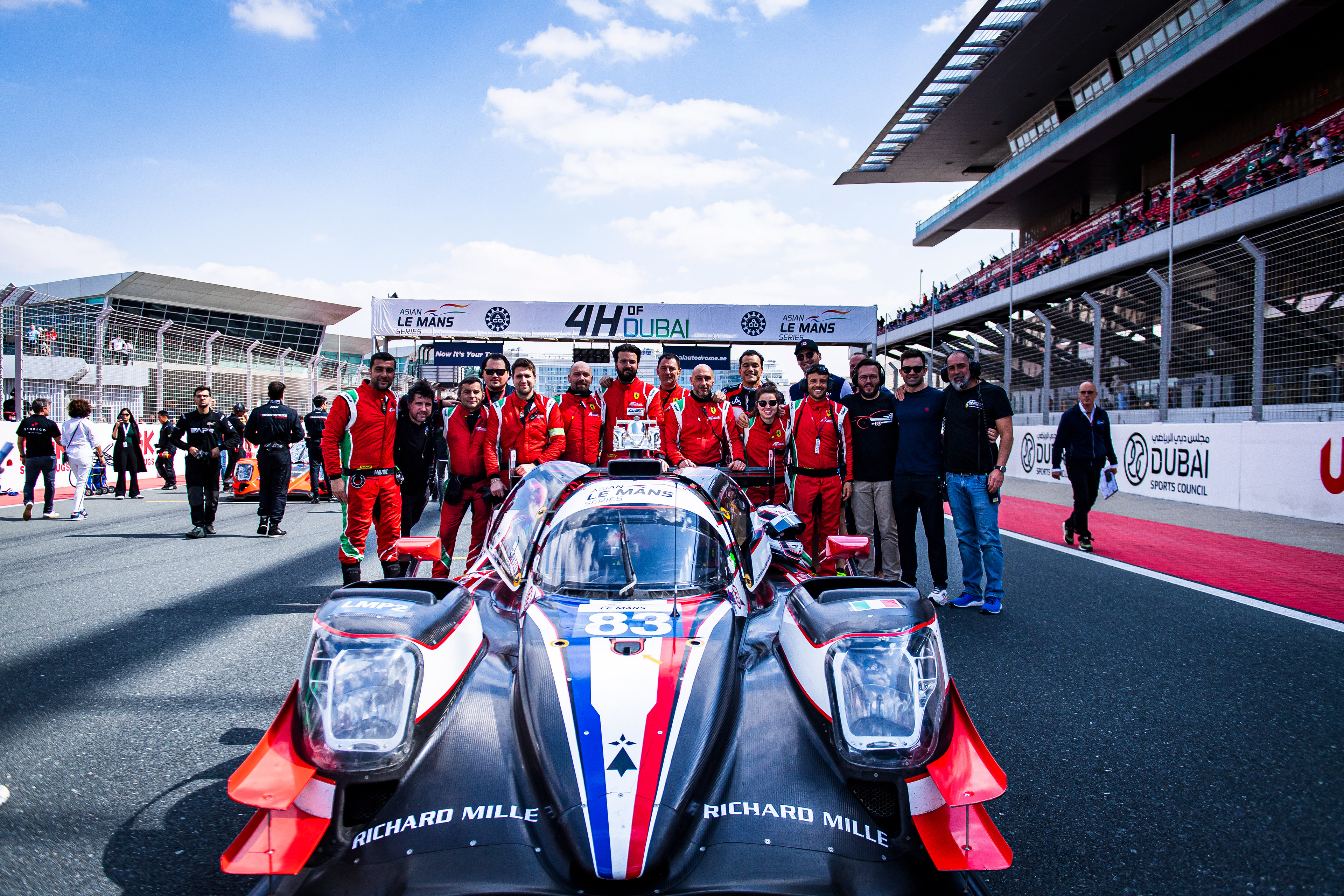 #83 AF CORSE of Francois Perrodo, Matthieu Vaxiviere, Alessio Rovera 
