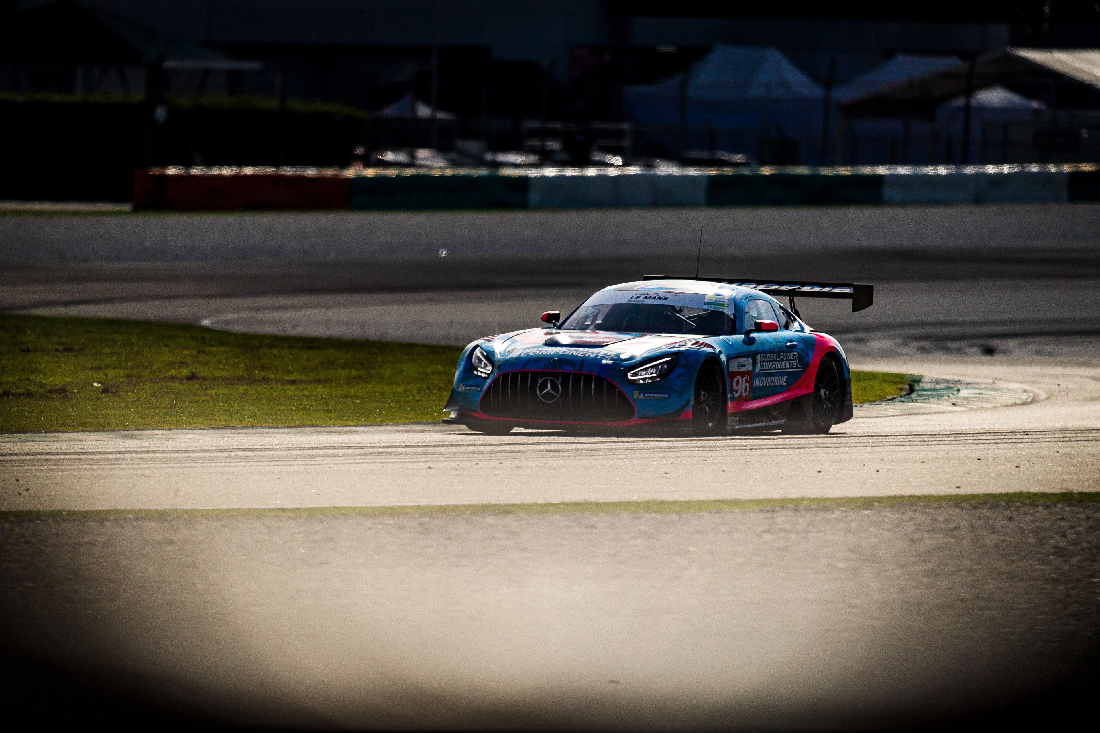 #96 2 Seas Motorsport Mercedes-AMG GT3 EVO: Anthony Mcintosh, Parker Thompson, Ben Barnicoat