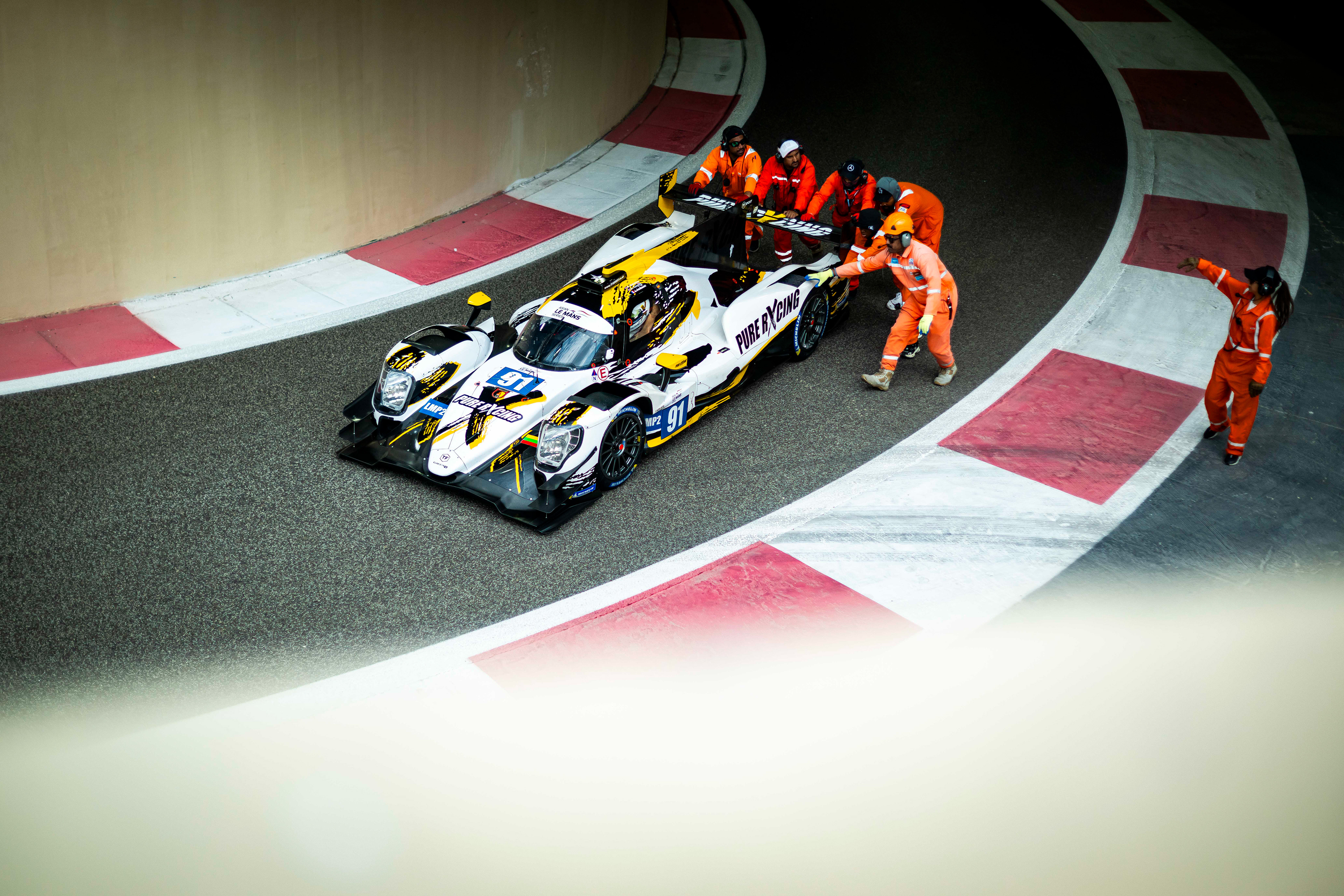 #91 Pure Rxcing Oreca 07 - Gibson: Aliaksandr Malykhin, Harry King, Louis Deletraz © 2024-2025 Shameem Fahath