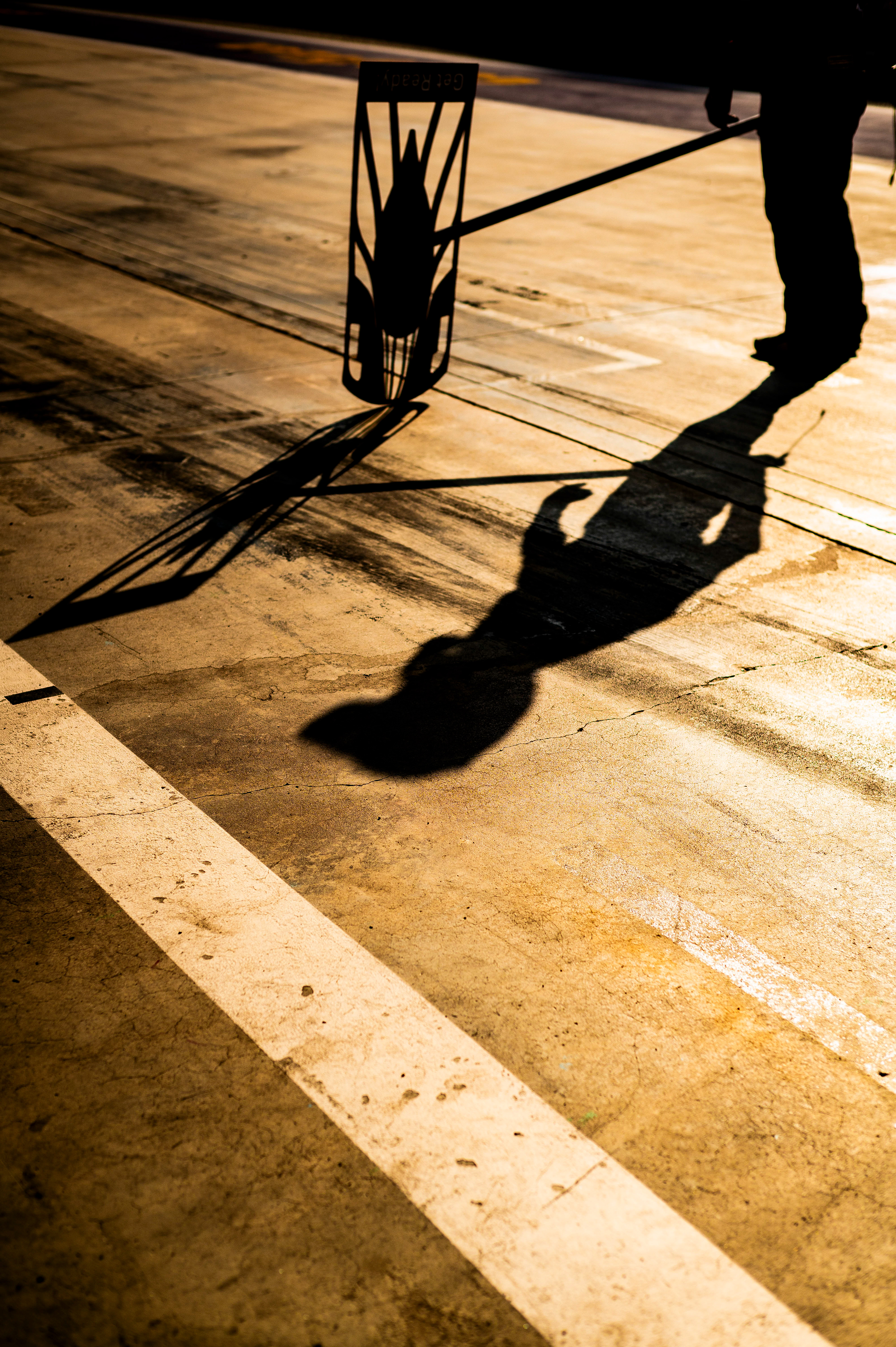 Lollipop man Shadow