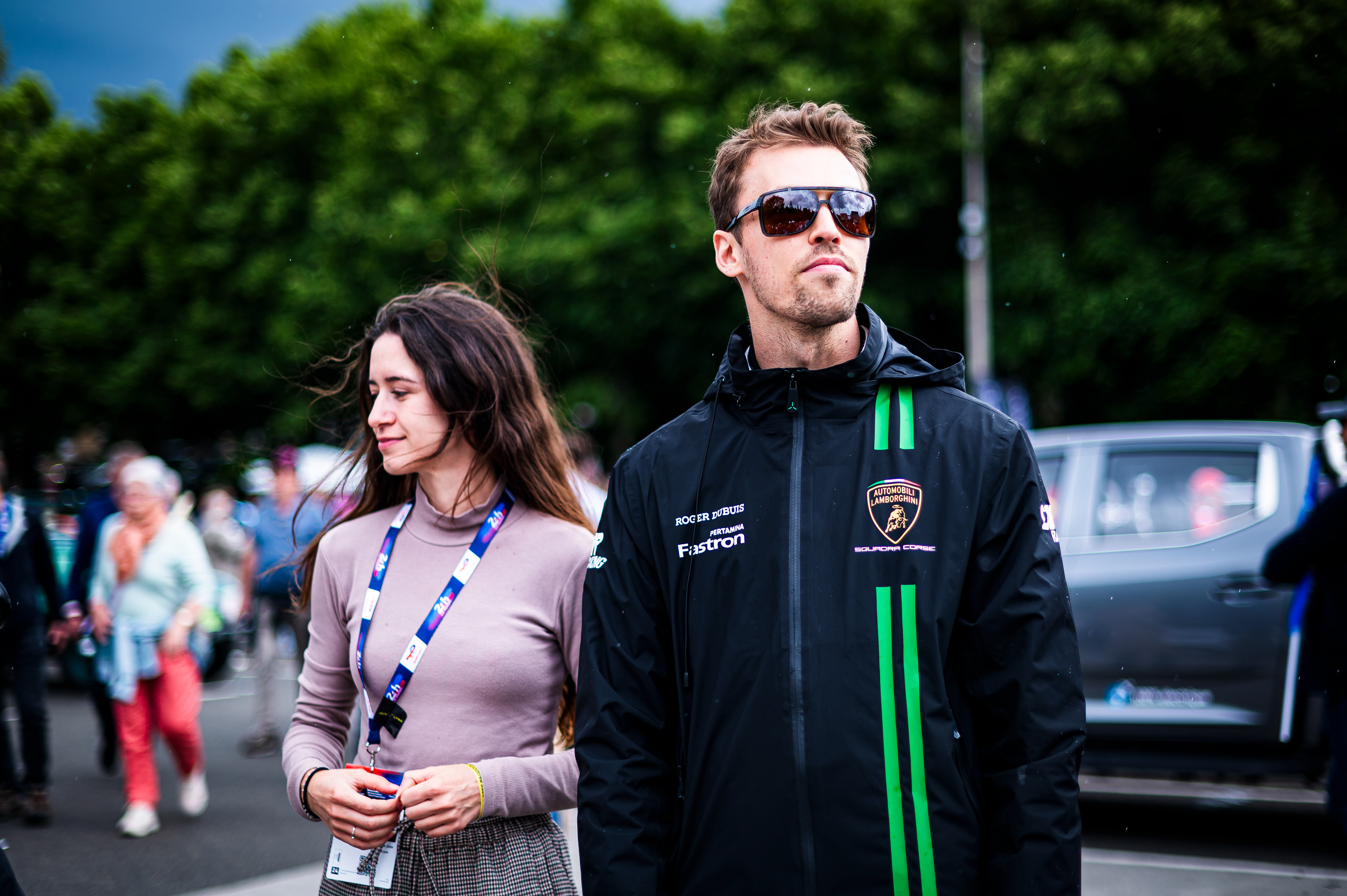 Daniil Kvyat and his Partner