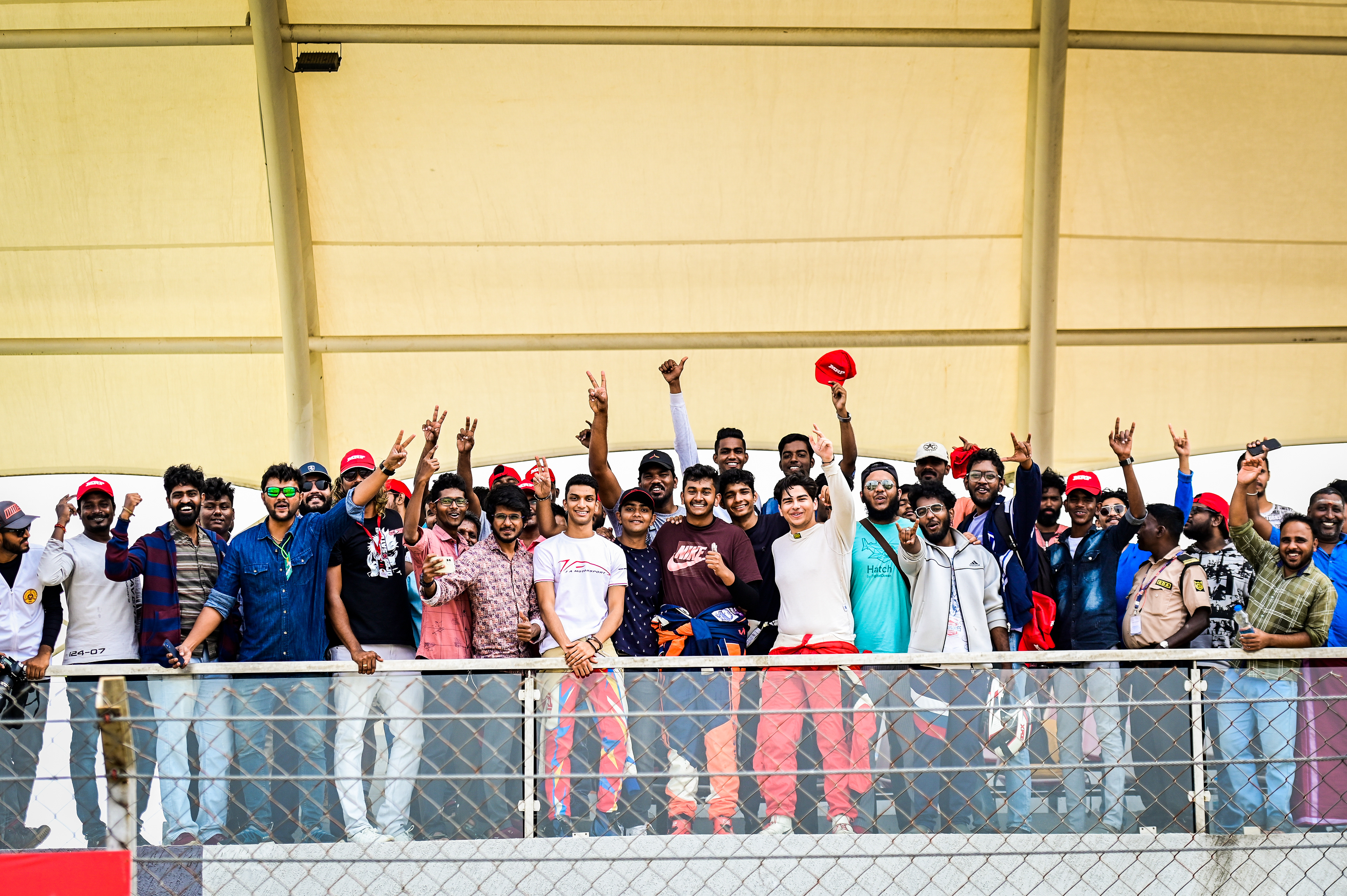 F2000 Drivers with fans.