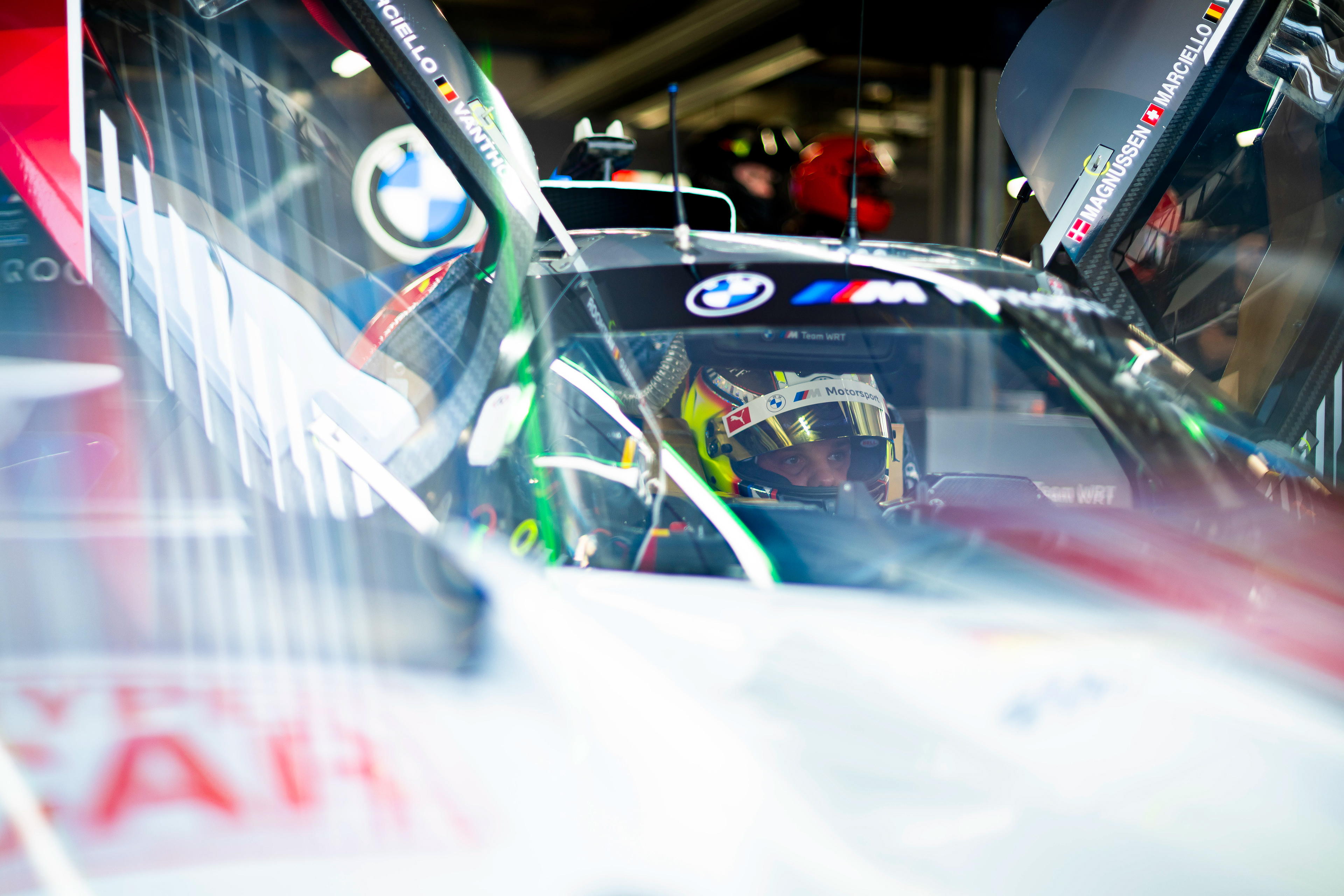 #15 BMW M Team WRT BMW M Hybrid V8: Dries Vanthoor, Raffaele Marciello, Kevin Magnussen © 2024-2025 Shameem Fahath