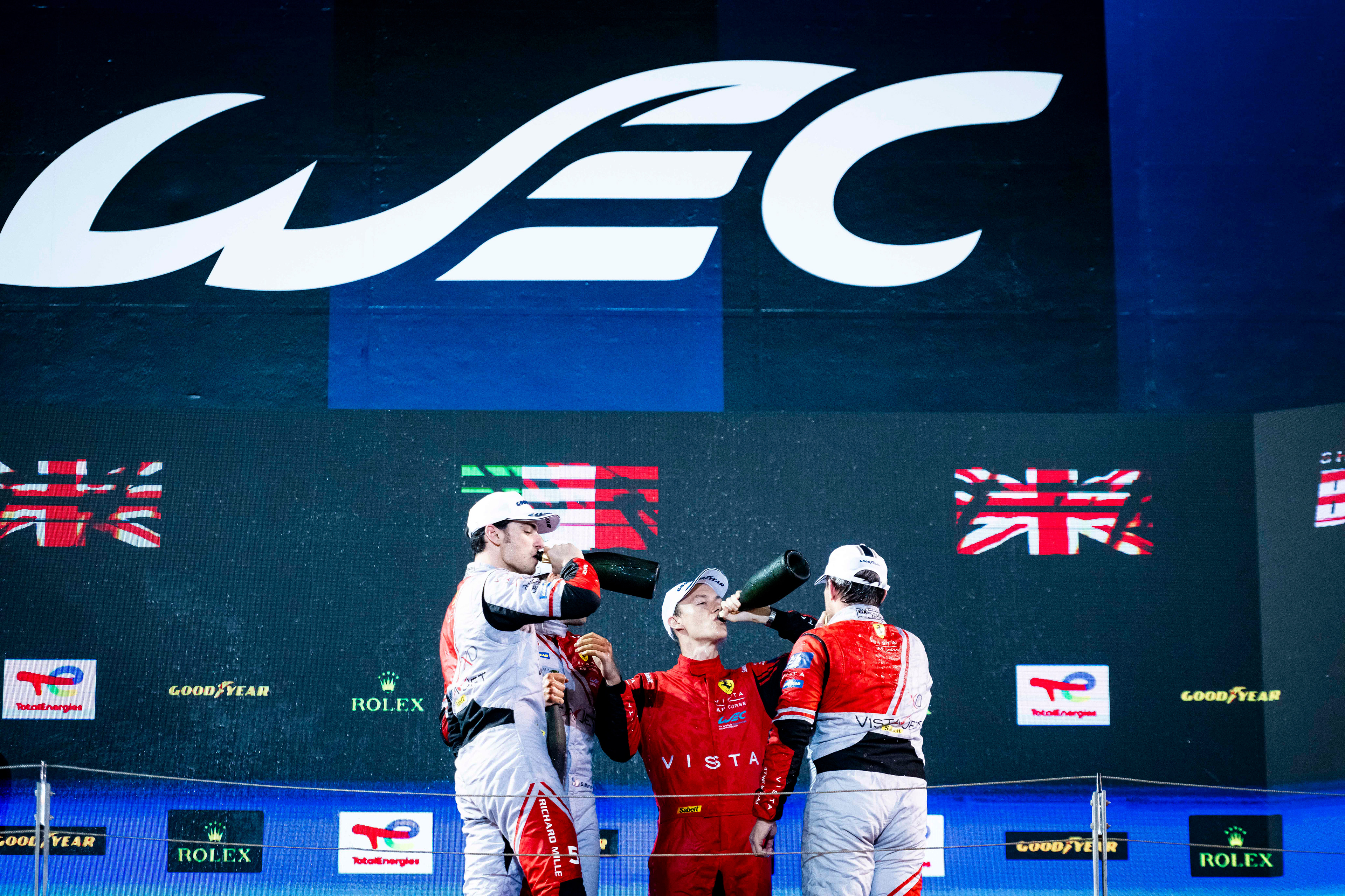 #55 Vista AF Corse Ferrari 296 LMGT3: Francois Heriau, Simon Mann, Alessio Rovera