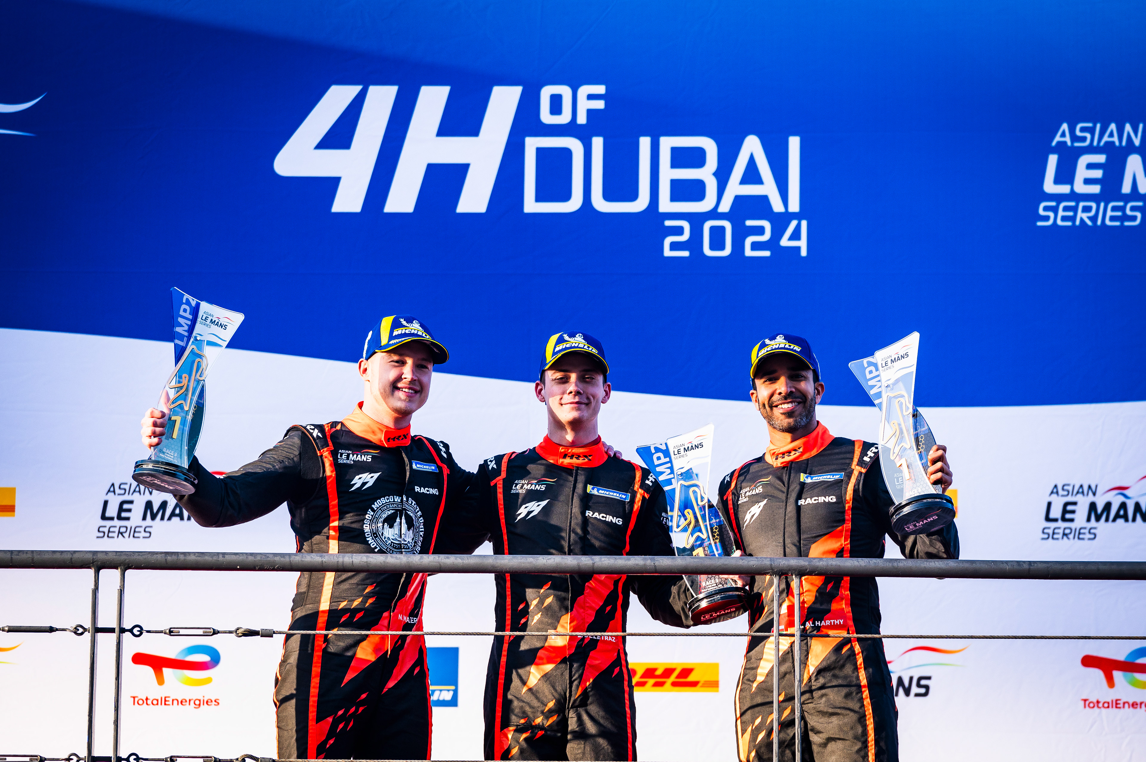 #99 99 RACING of Al Harty Ahmad, Nikita Mazepin, Louis Deletraz