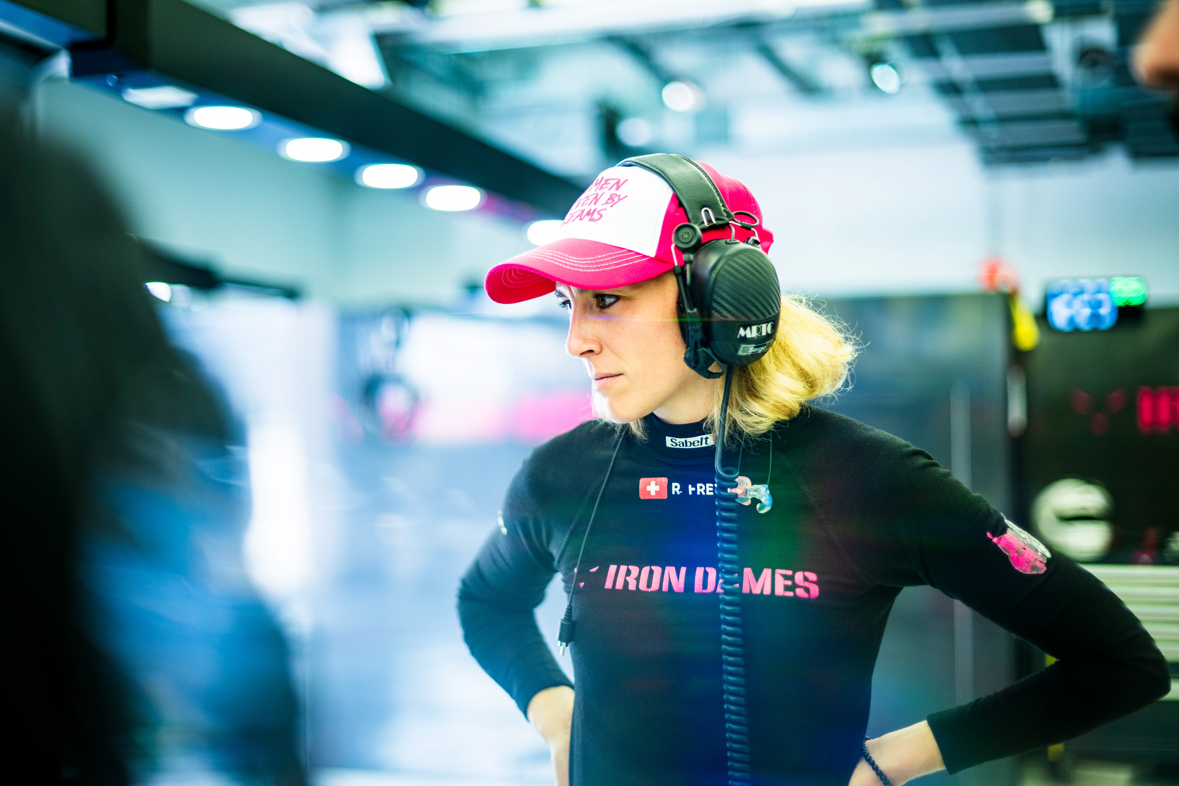 #85 Iron Dames Lamborghini Huracan LMGT3 Evo2: Rahel Frey