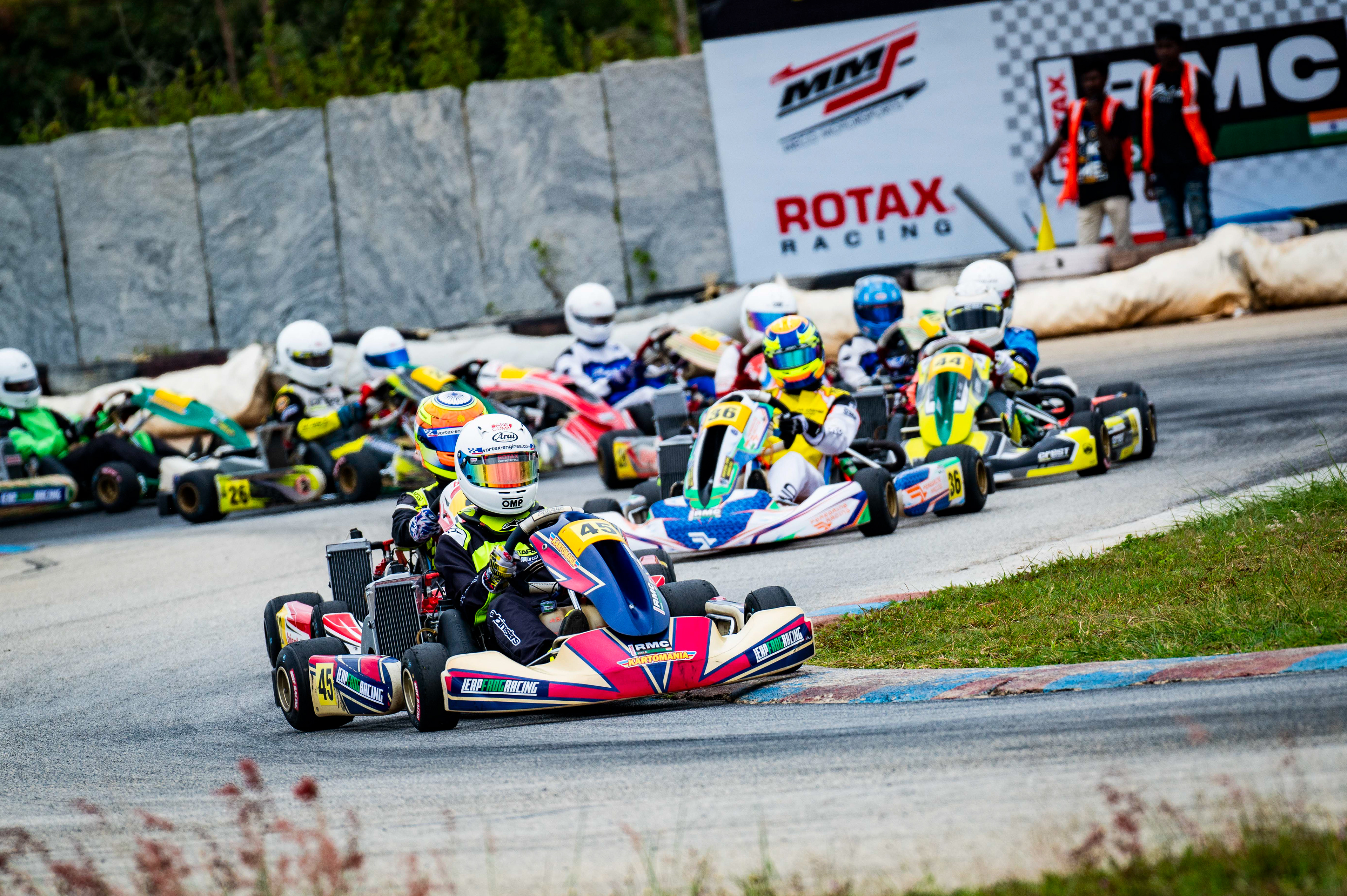 Team Leap Frog Racing.