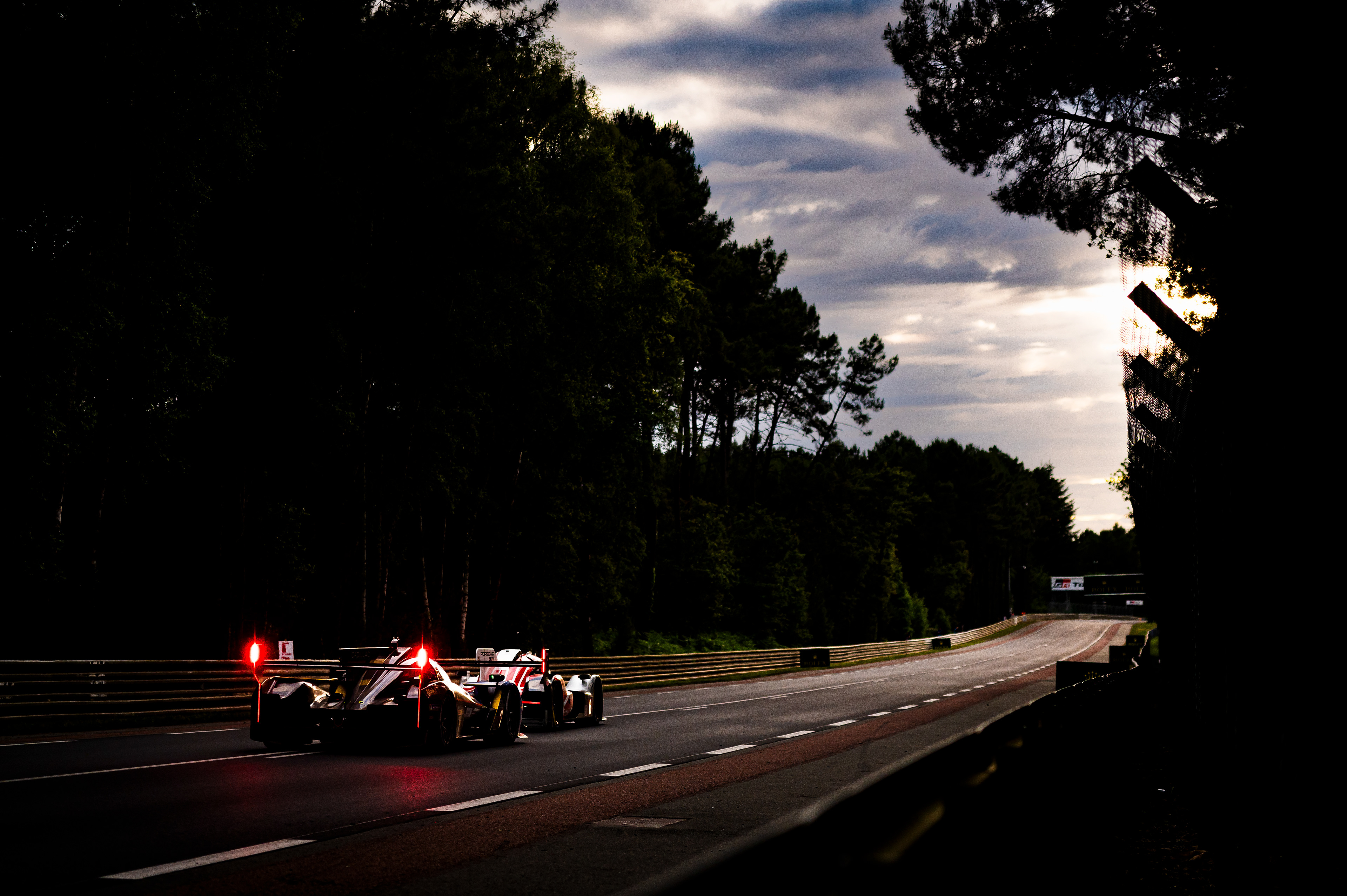Toyota - Rolex straight during sunset