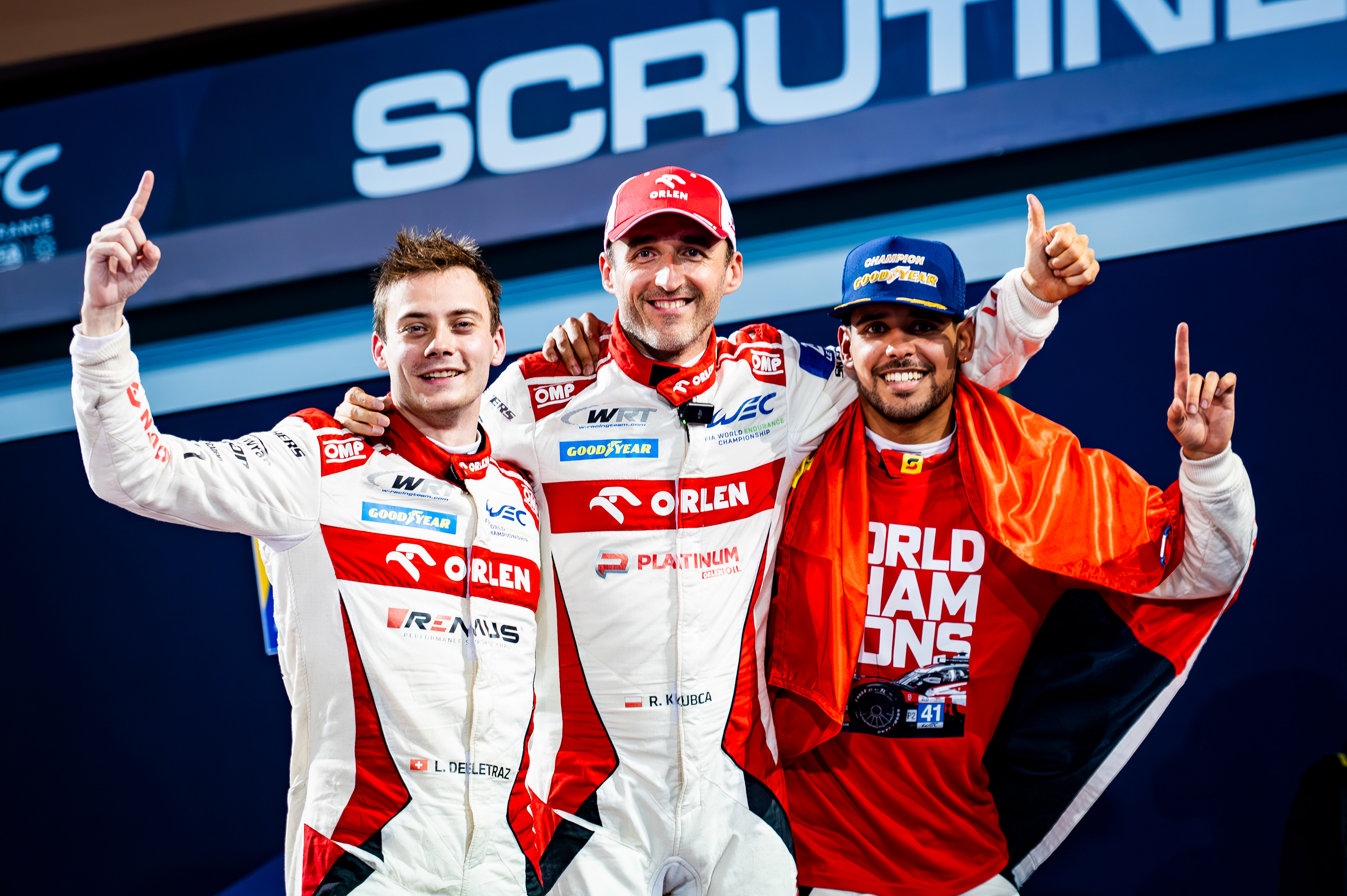 R. Andrade, R. Kubica, L.Delétraz