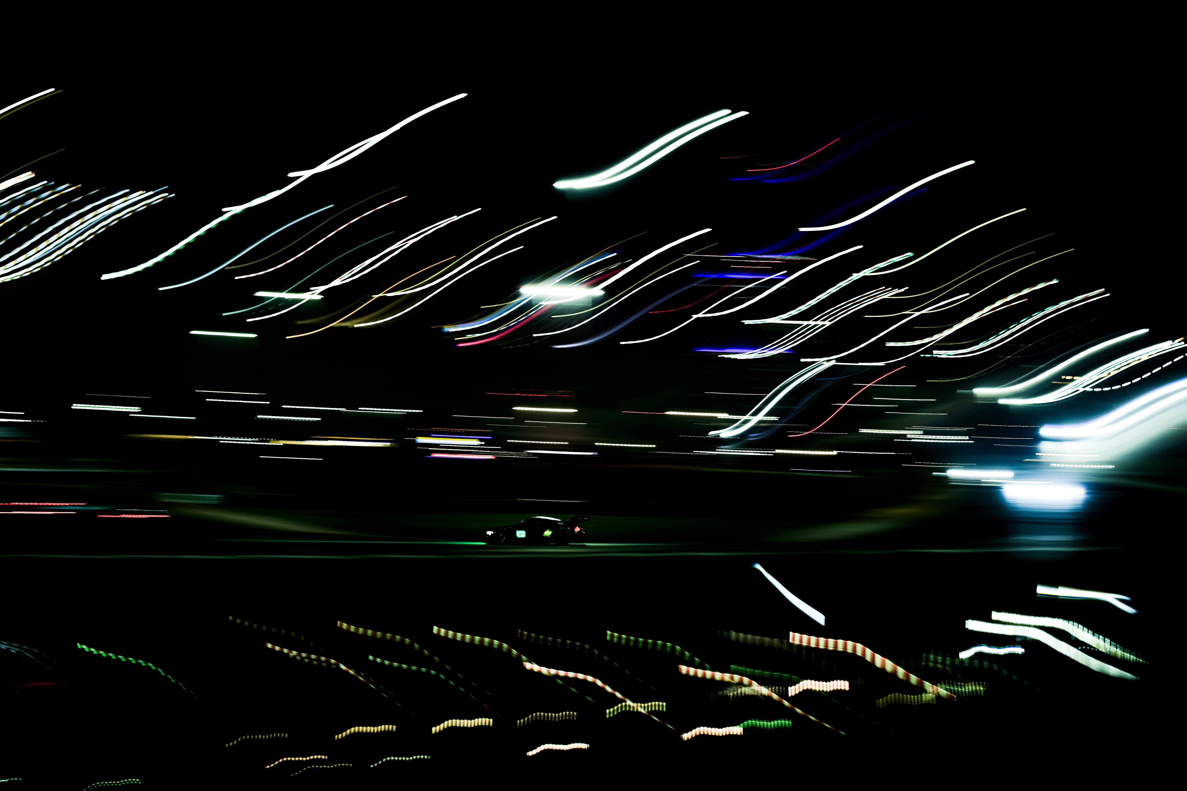 #31 Team Parker Racing of Shaun Lynn, Maxwell Lynn, Robert Huﬀ, Scott Malvern