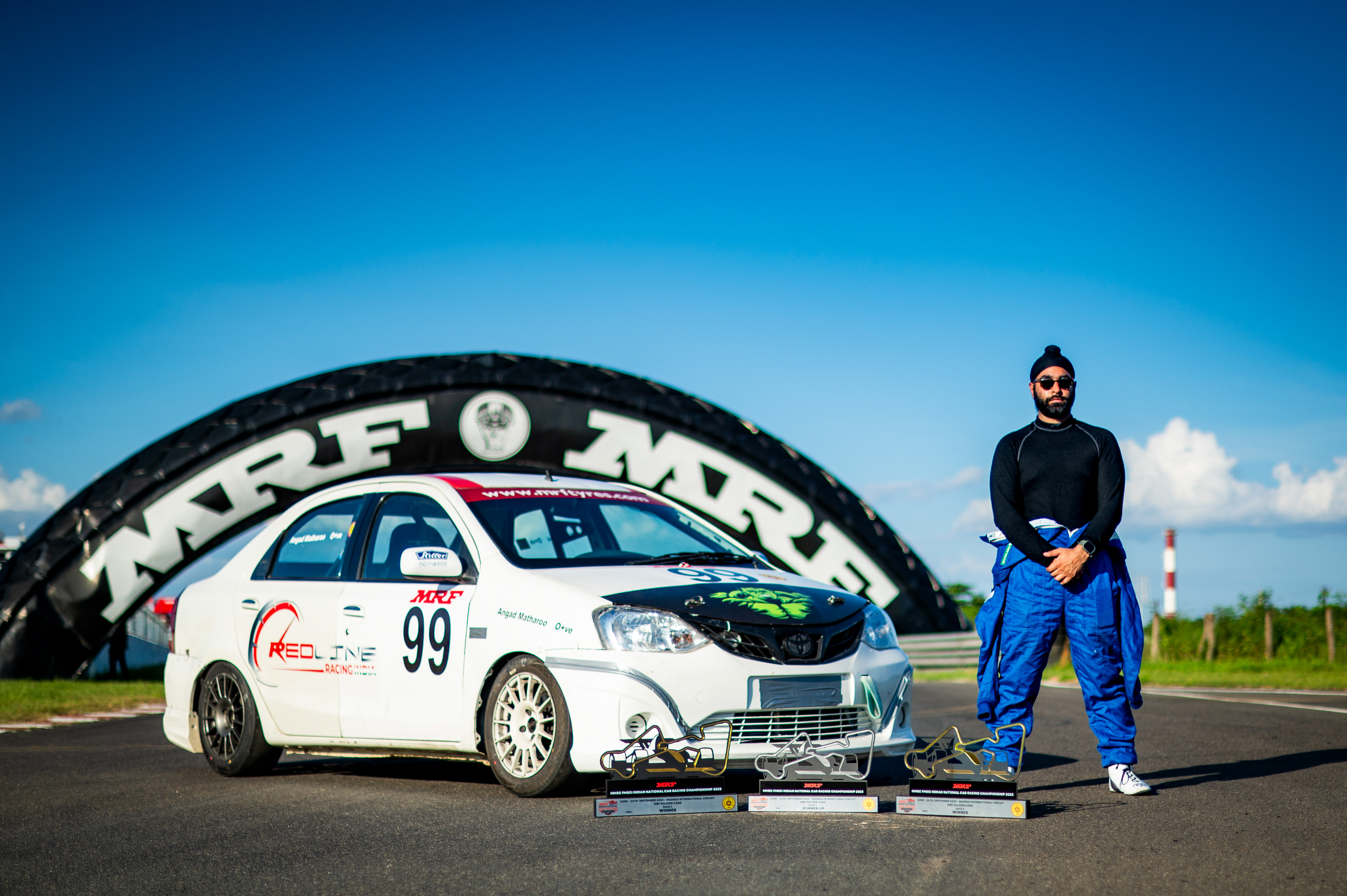 Angad's Podium strike