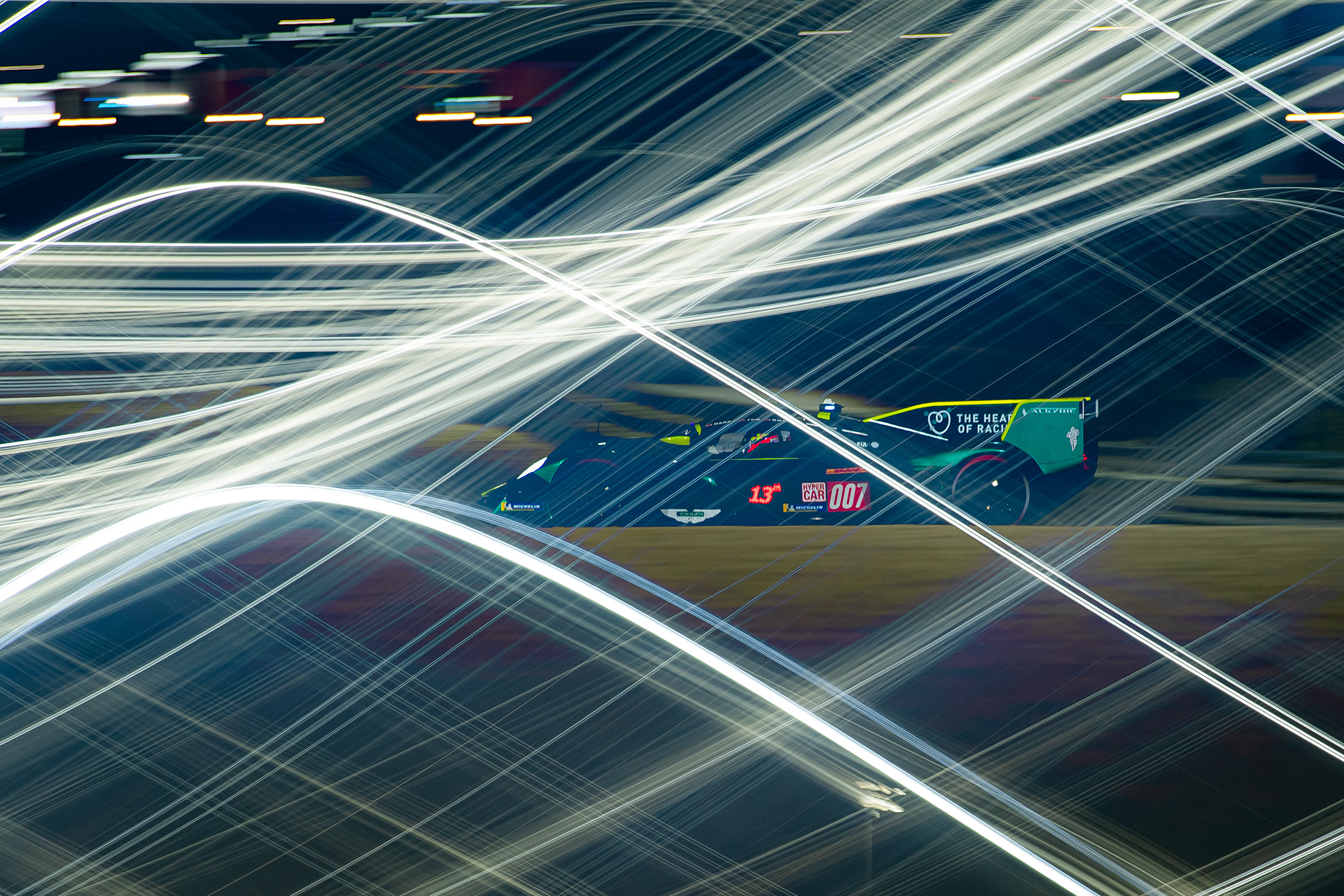 #7 Aston Martin Thor Team Aston Martin Valkyrie: Harry Tincknell, Tom Gamble, Ross Gunn © 2024-2025 Shameem Fahath