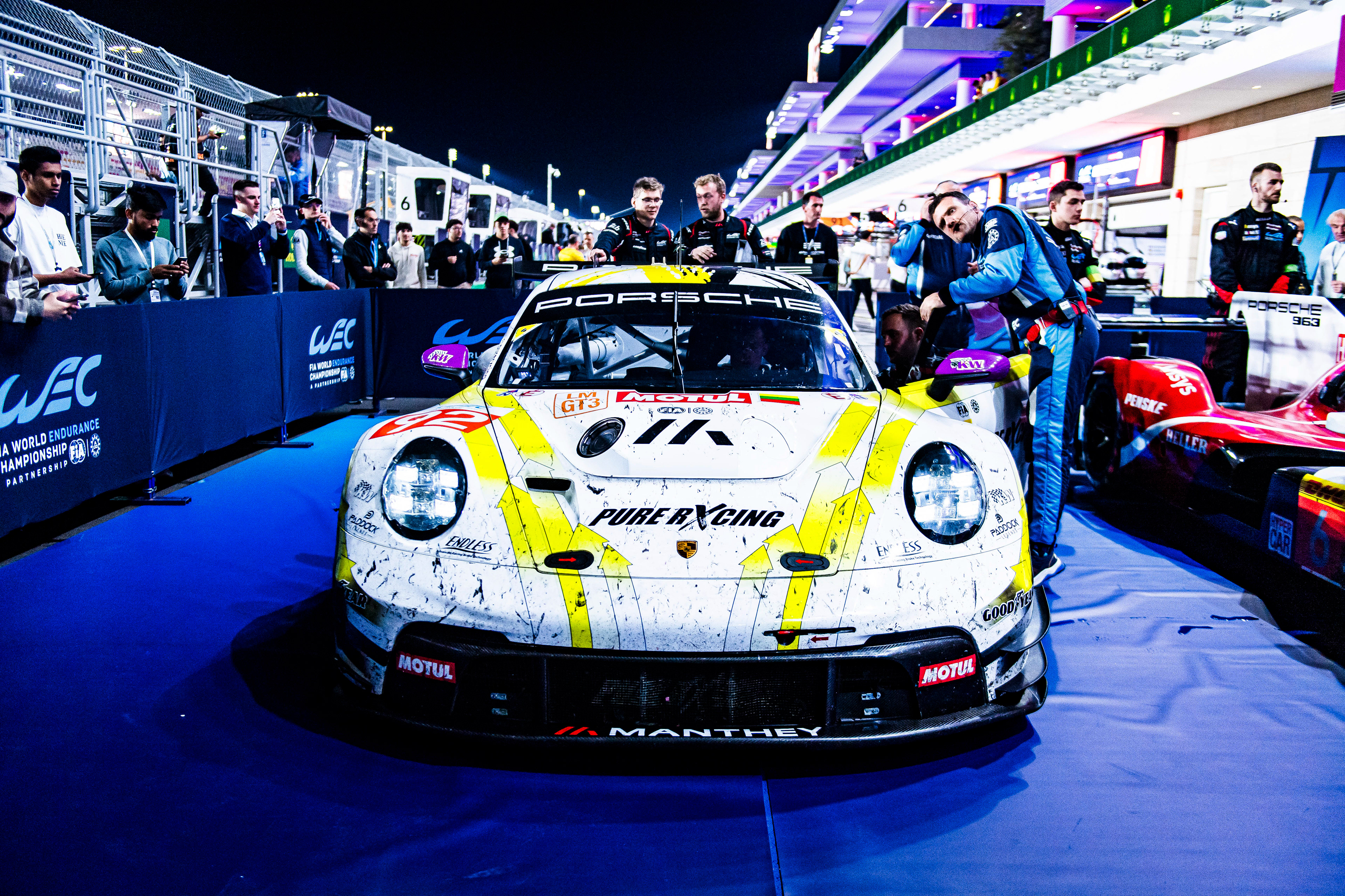 WINNER CAR #92 MANTHEY PURERXCING  LTU G Porsche 911 GT3 R LMGT3