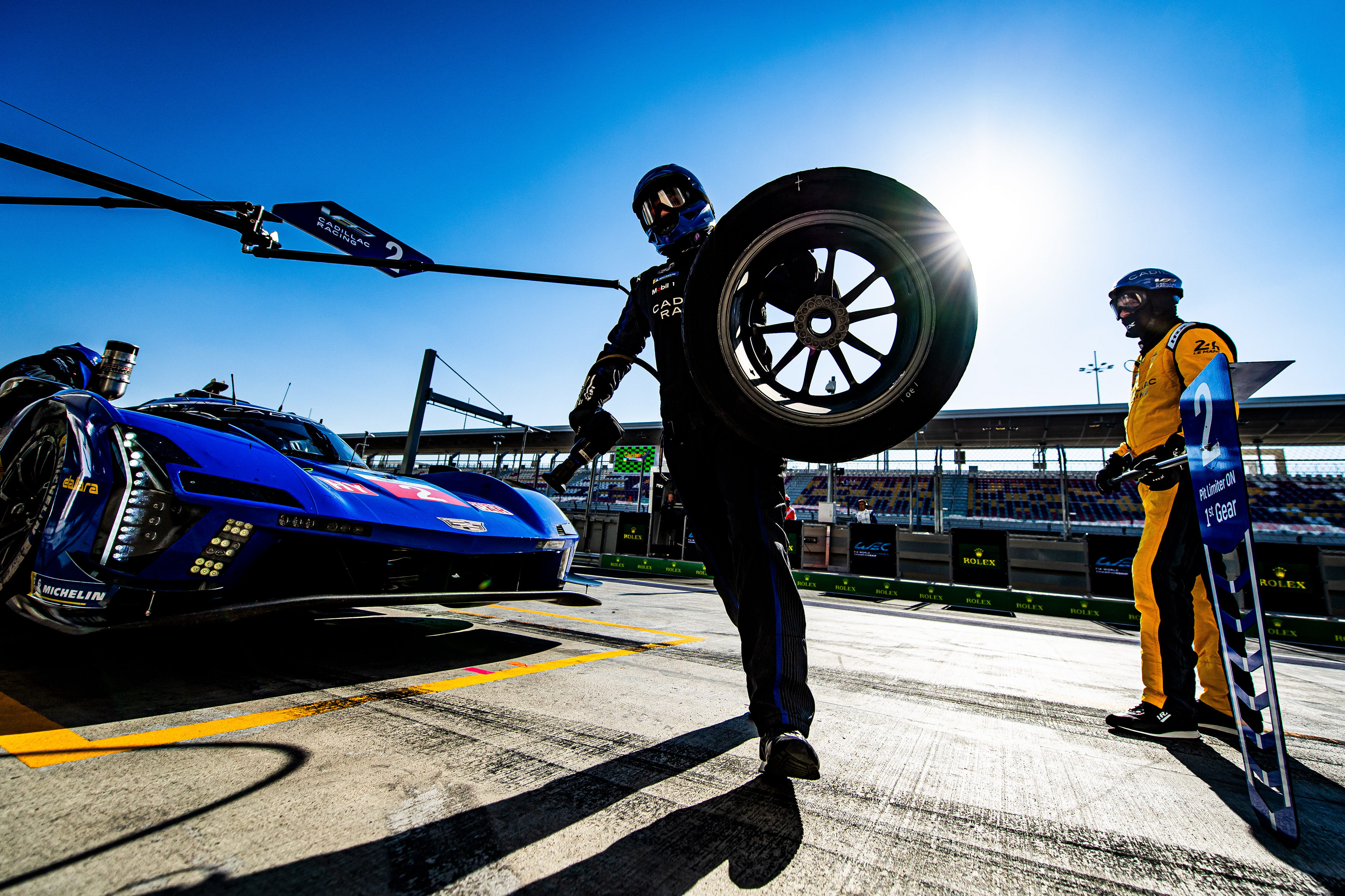#2 CADILLAC RACING USA M Cadillac V-Series.R of Earl Bamber, Alex Lynn, Sébastien Bourdais