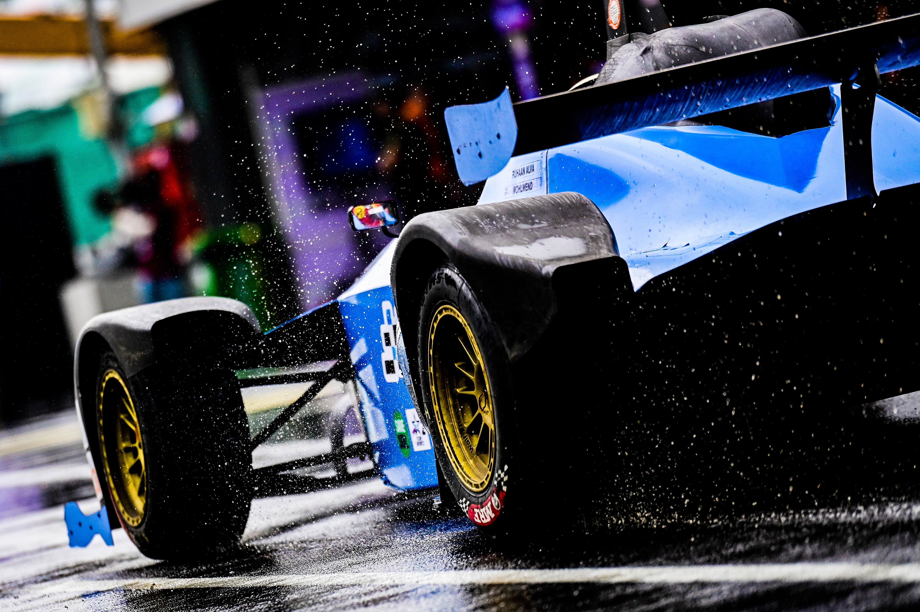 Pit Exit - Hyderabad Street Circuit