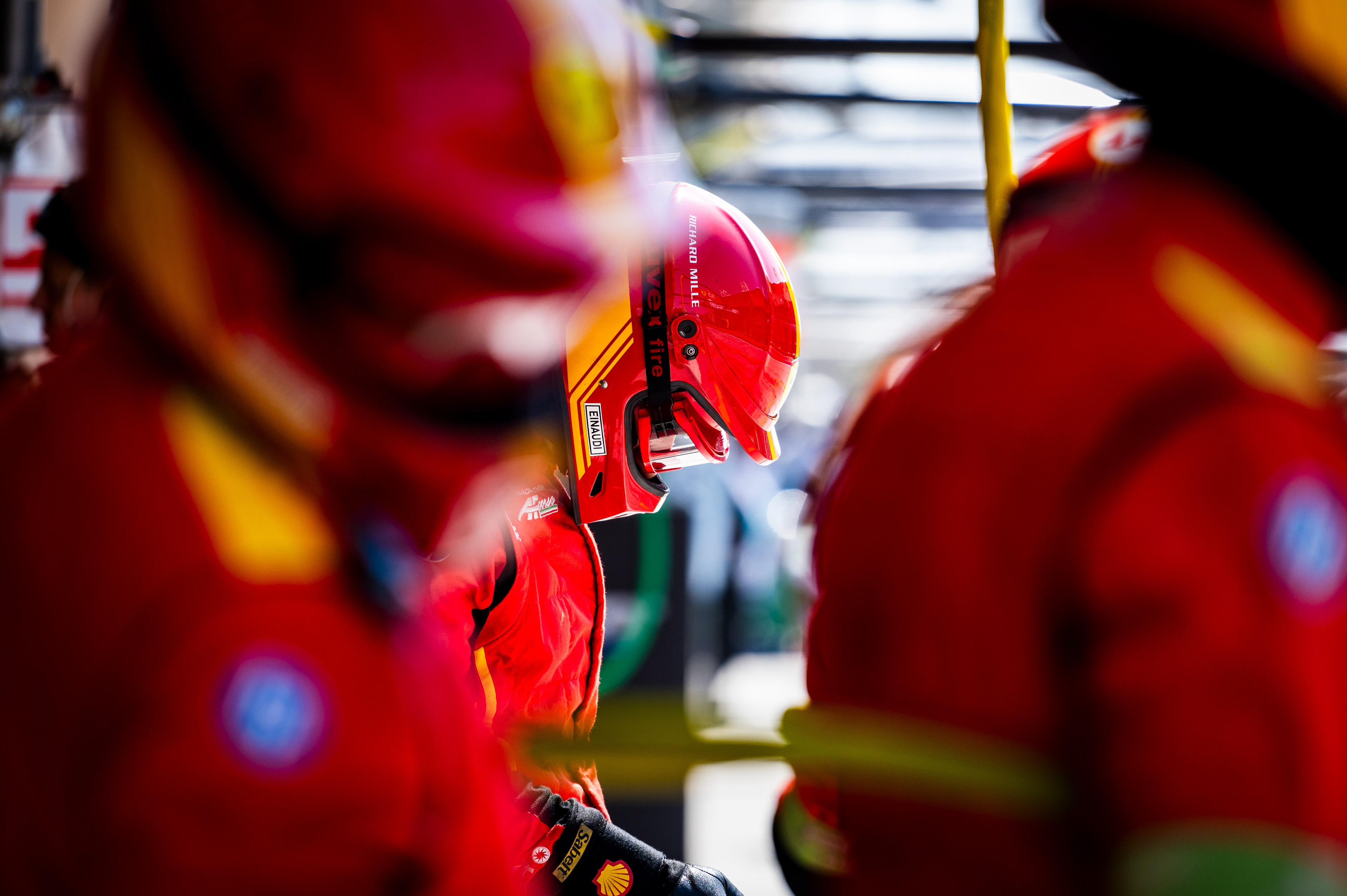 Team Ferrari Pit Crew