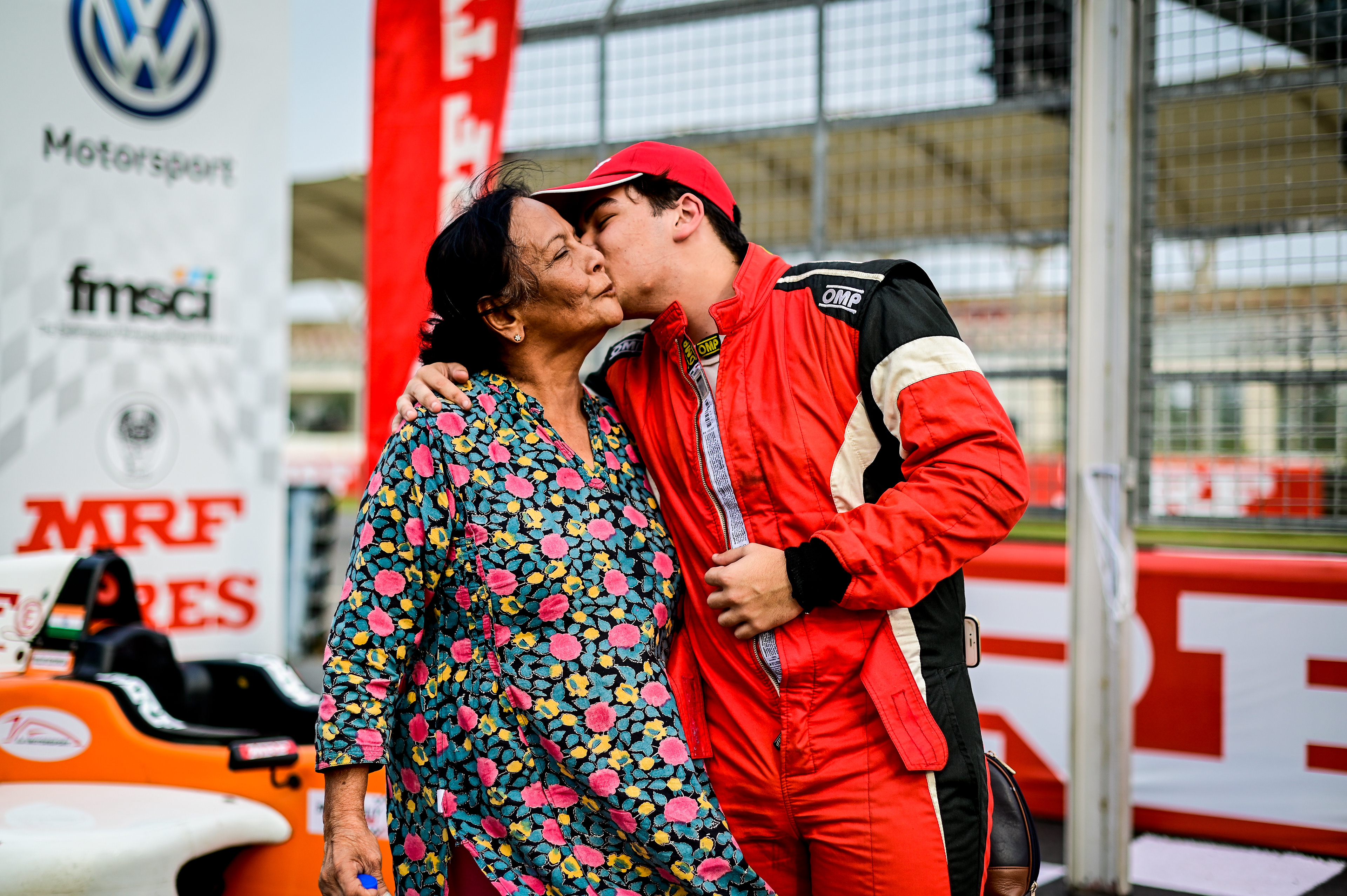 Dillon & His Grandma.