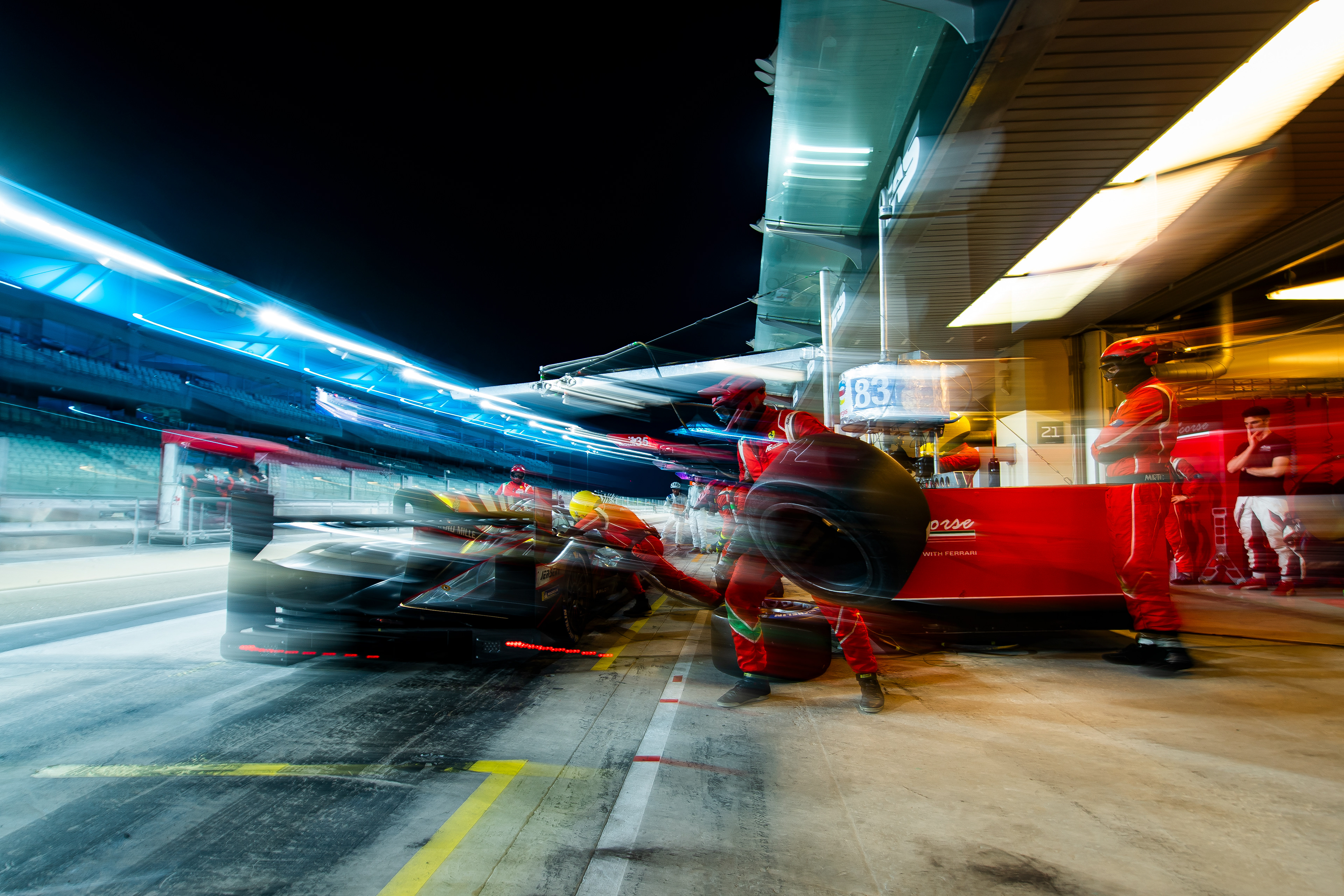 #83 AF Corse Oreca 07 - Gibson: Francois Perrodo, Matthieu Vaxiviere, Alessio Rovera © 2024-2025 Shameem Fahath