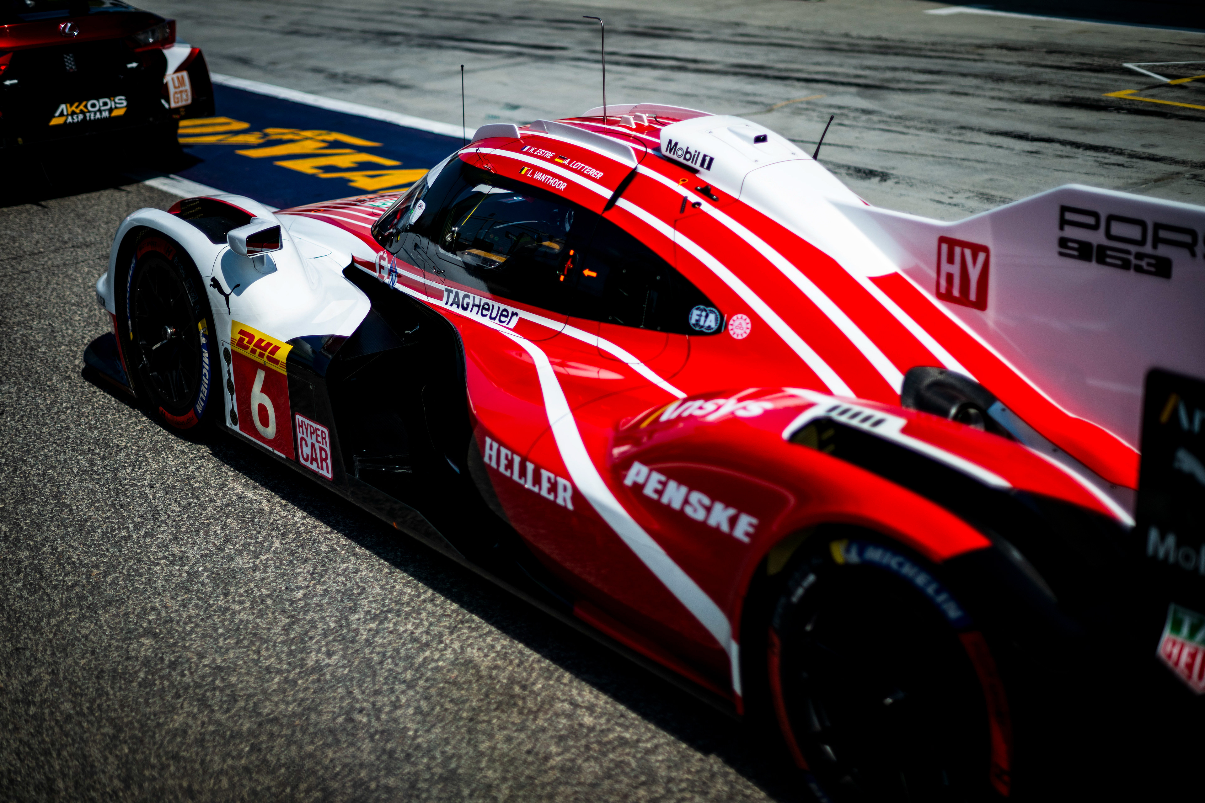 #6 Porsche Penske Motorsport Porsche 963: Kevin Estre, Andre Lotterer, Laurens Vanthoor
