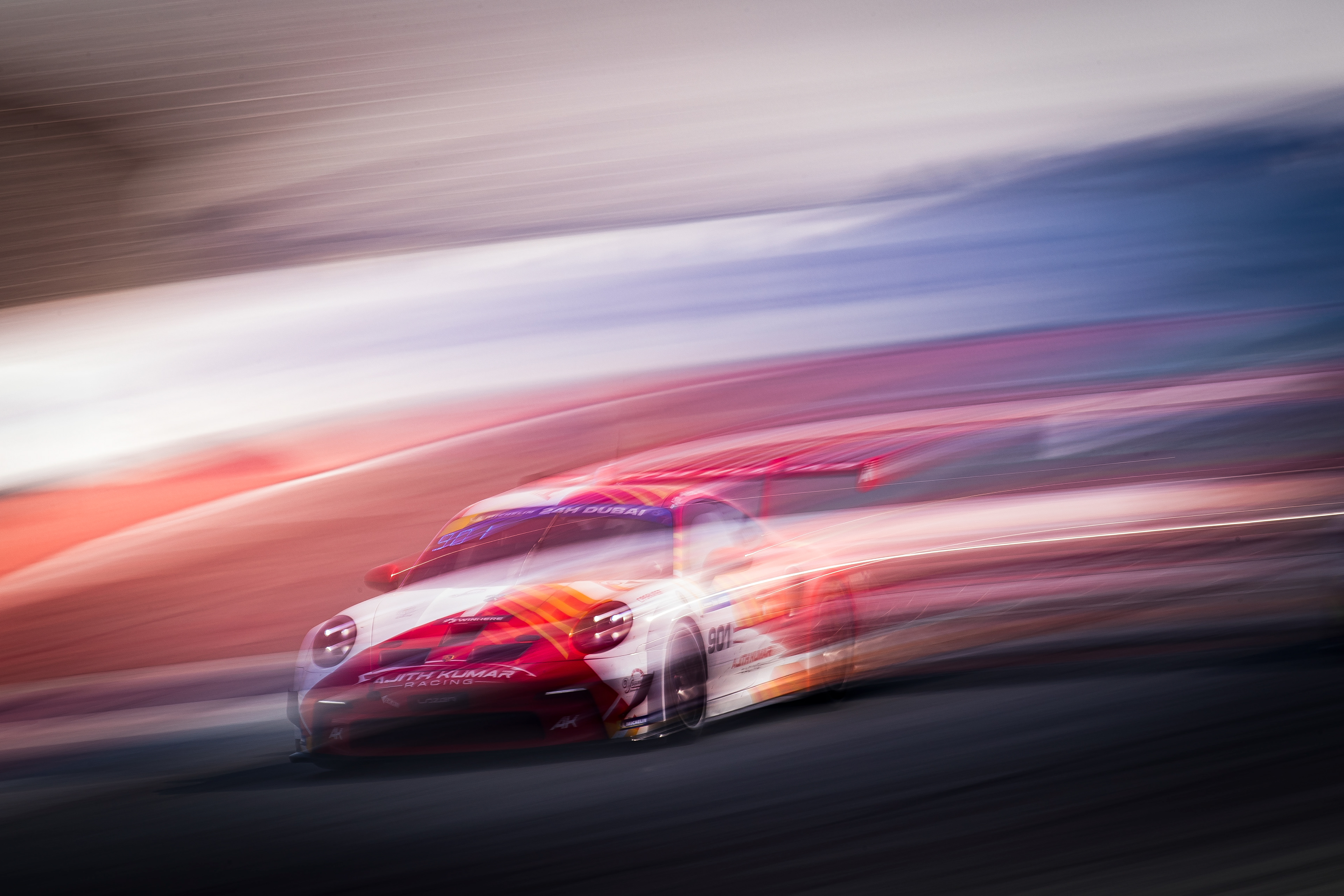 #901 Ajith Kumar Racing by BKR of Ajith Kumar, Fabian Duﬃeux, Mathieu Detry, Cameron Mcleod