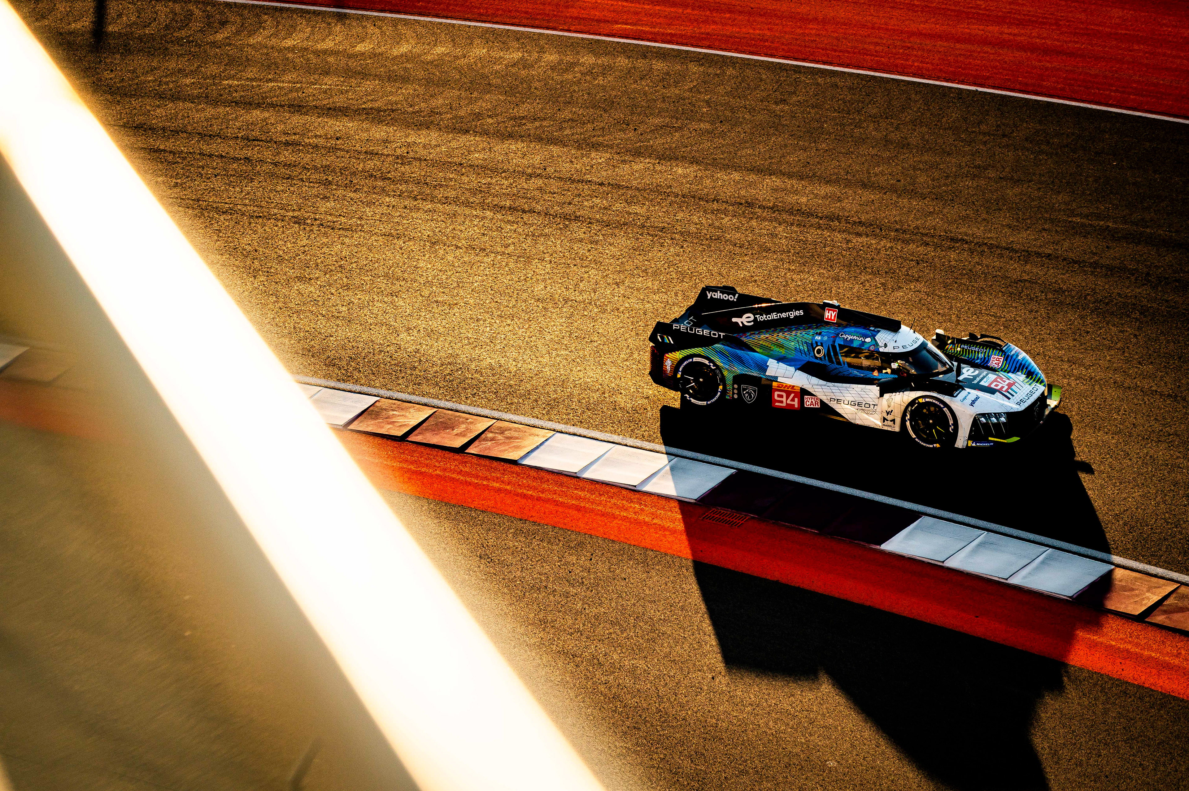 #94 PEUGEOT TOTALENERGIES FRA M Peugeot 9X8 of Paul Di Resta, Loïc Duval, Stoffel Vandoorne 