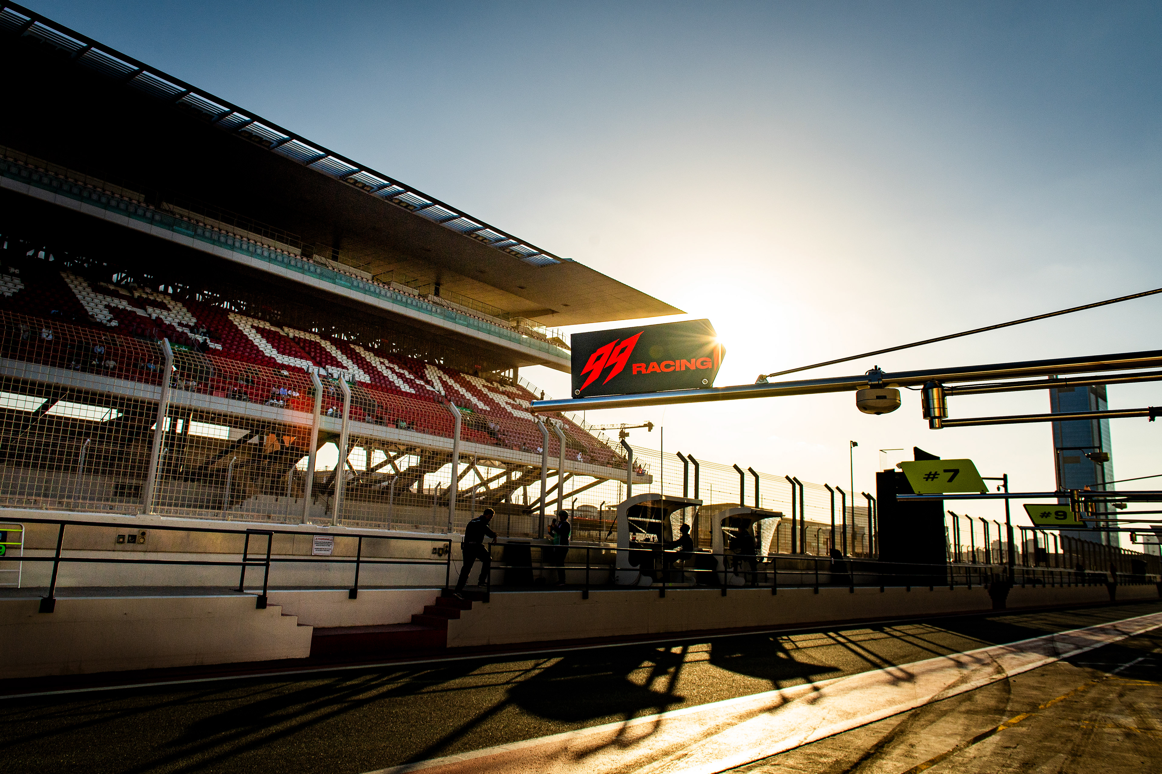 #99 99 RACING of Al Harty Ahmad, Nikita Mazepin, Louis Deletraz