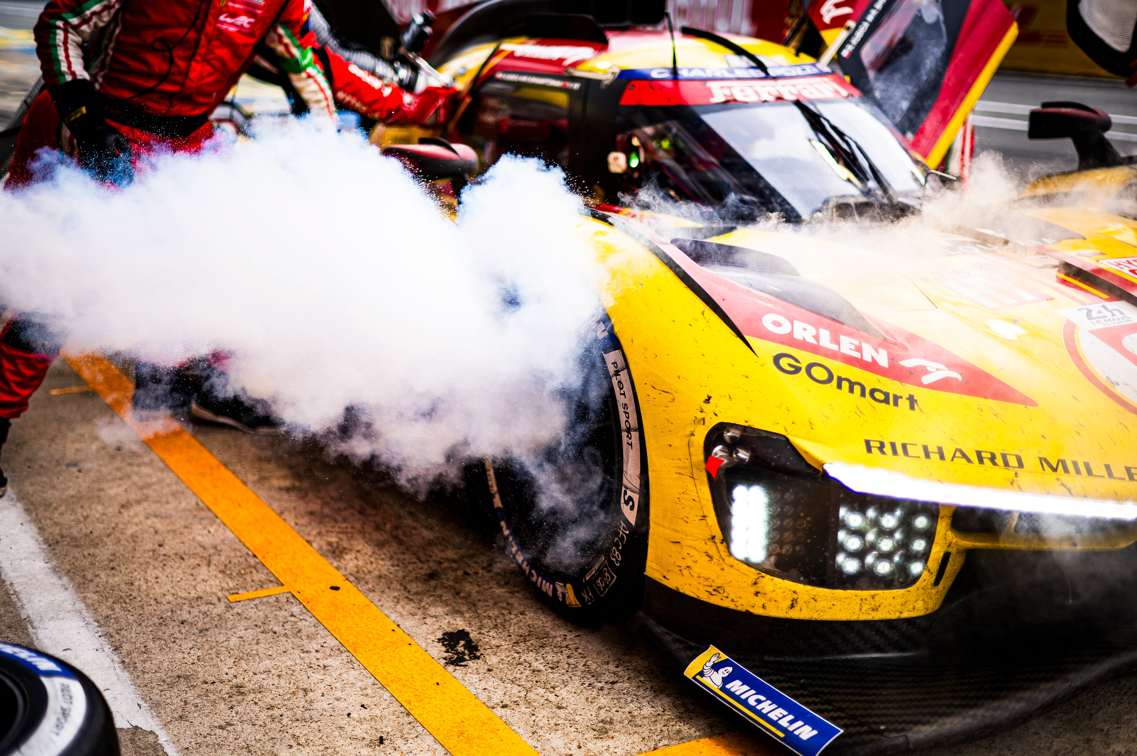 #83 AF Corse Ferrari 499P: Robert Kubica, Robert Shwartzman, Yifei Ye