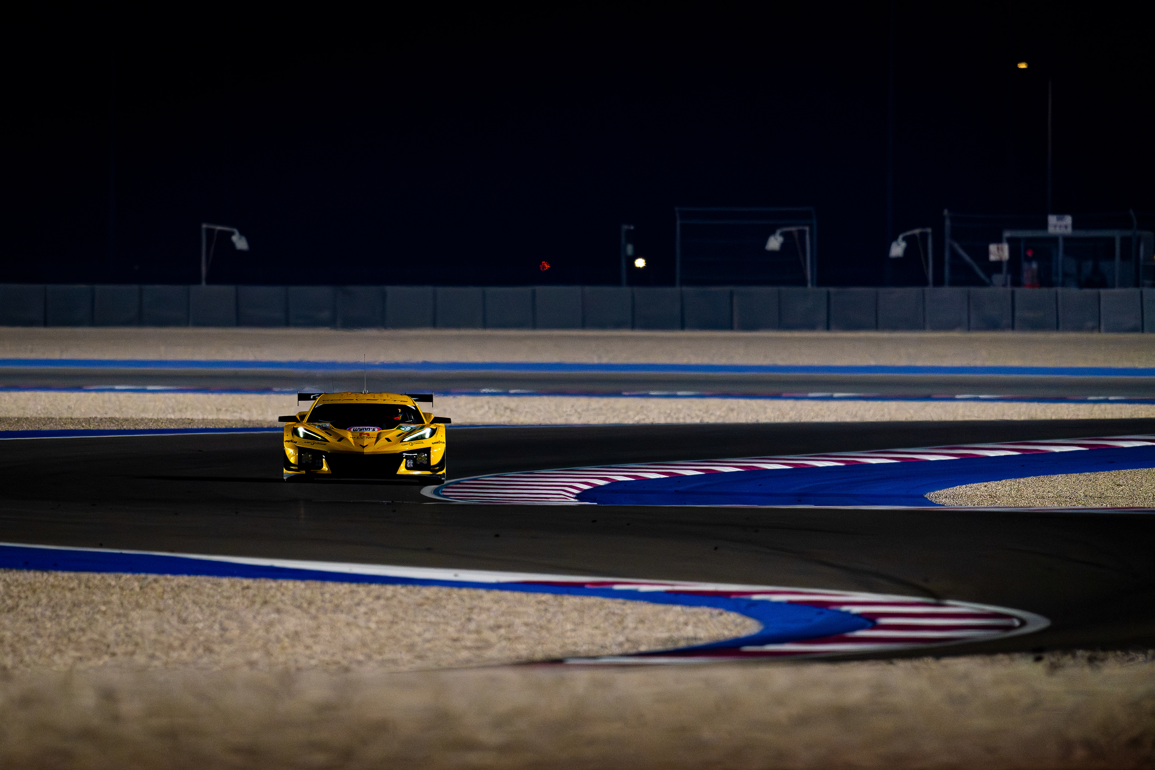 #81 TF Sport Corvette Z06 LMGT3.R: Tom Van Rompuy, Rui Andrade, Charlie Eastwood © 2024-2025 Shameem Fahath