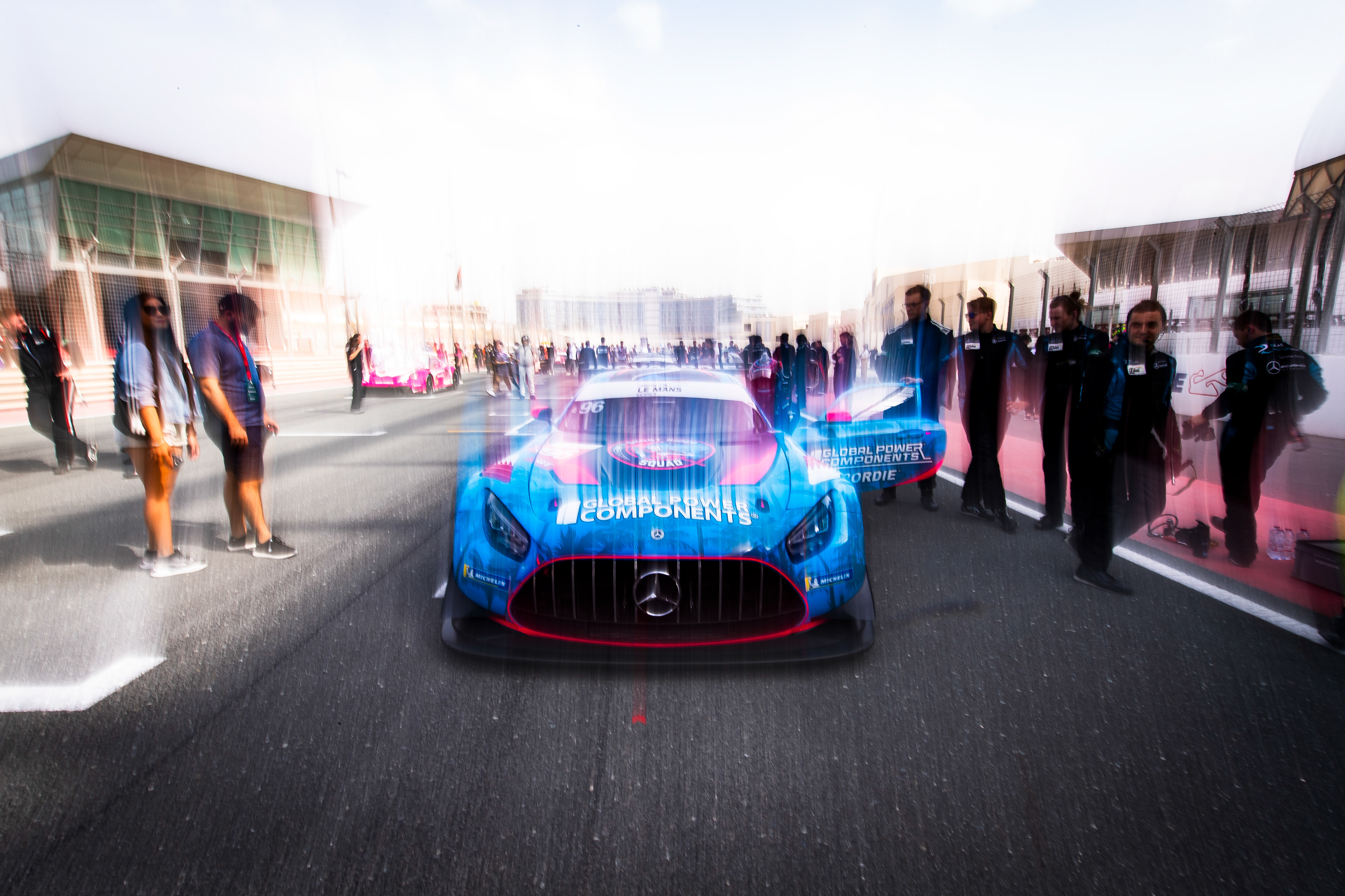 #96 2 Seas Motorsport Mercedes-AMG GT3 EVO: Anthony Mcintosh, Parker Thompson, Ben Barnicoat © 2024-2025 Shameem Fahath