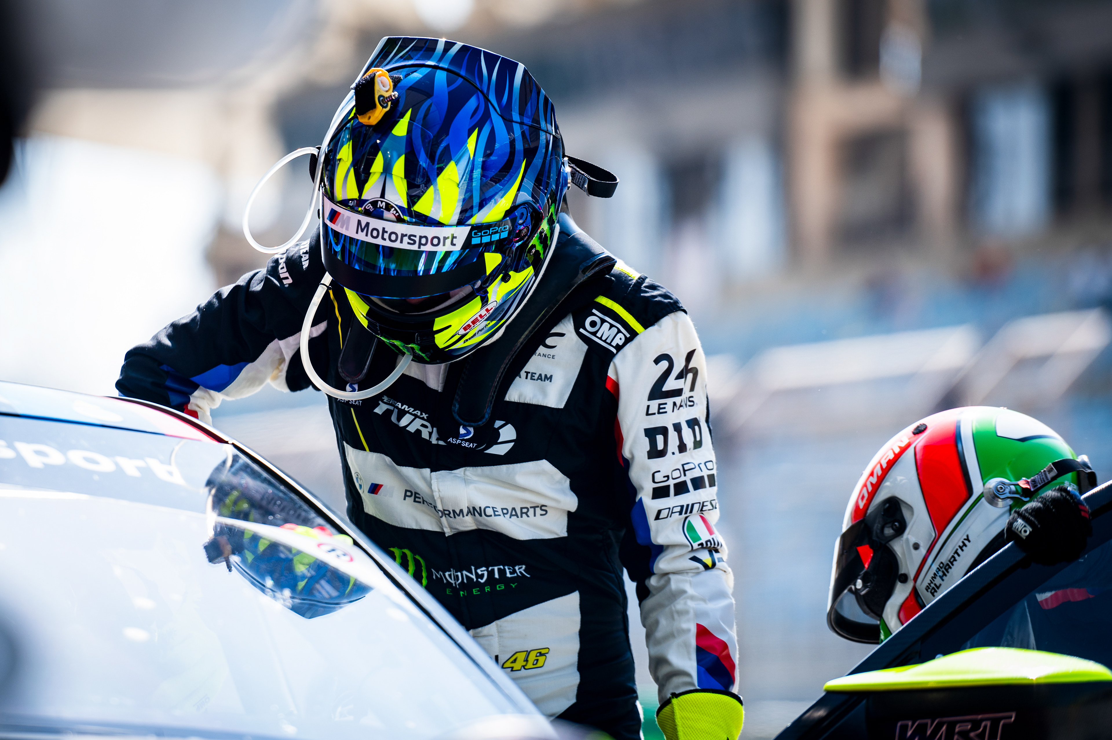 #46 Team WRT BMW M4 LMGT3: Ahmad Al Harthy, Valentino Rossi, Maxime Martin